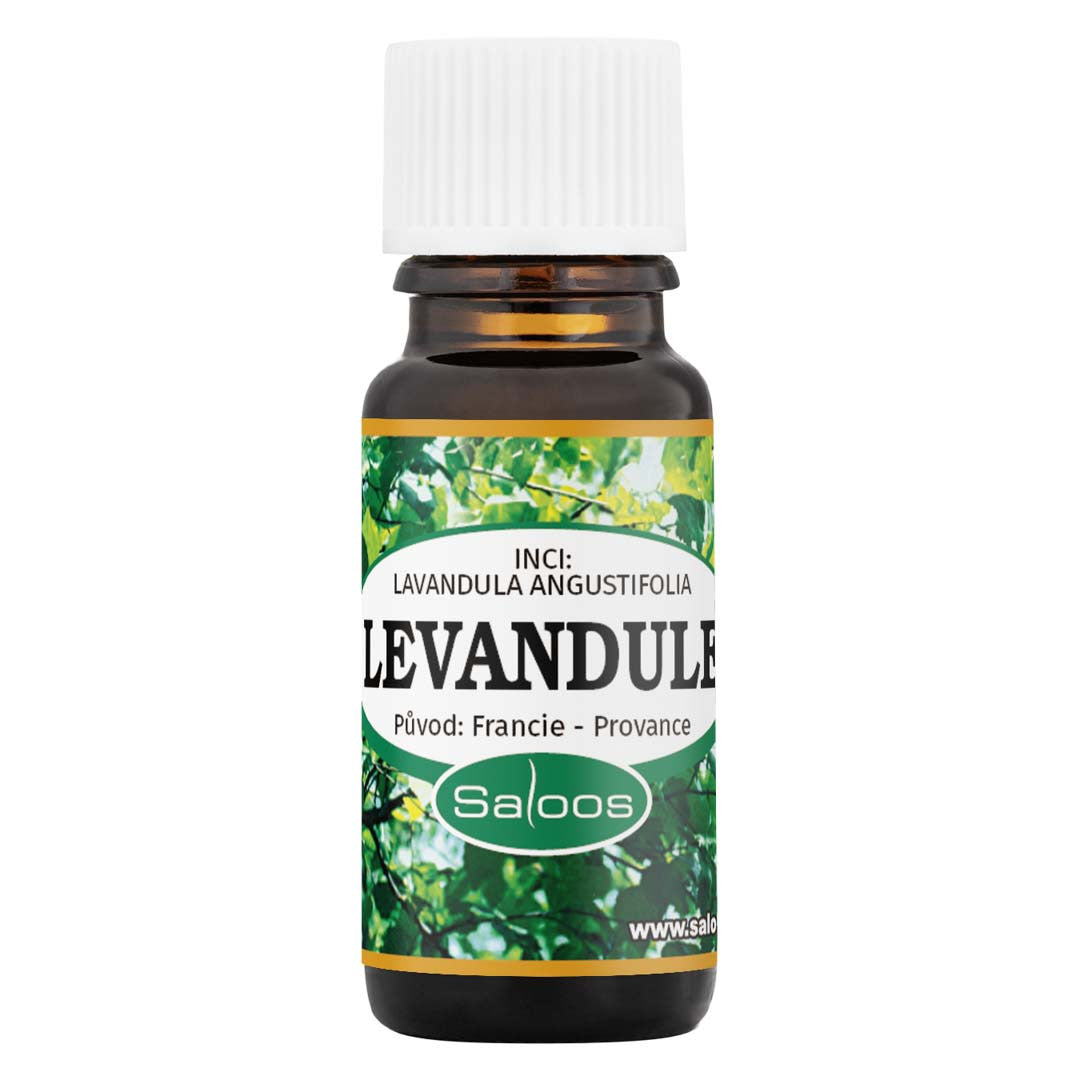 Saloos Esenciální olej Levandule (10 ml) - zklidňuje při nespavosti a stresu Saloos