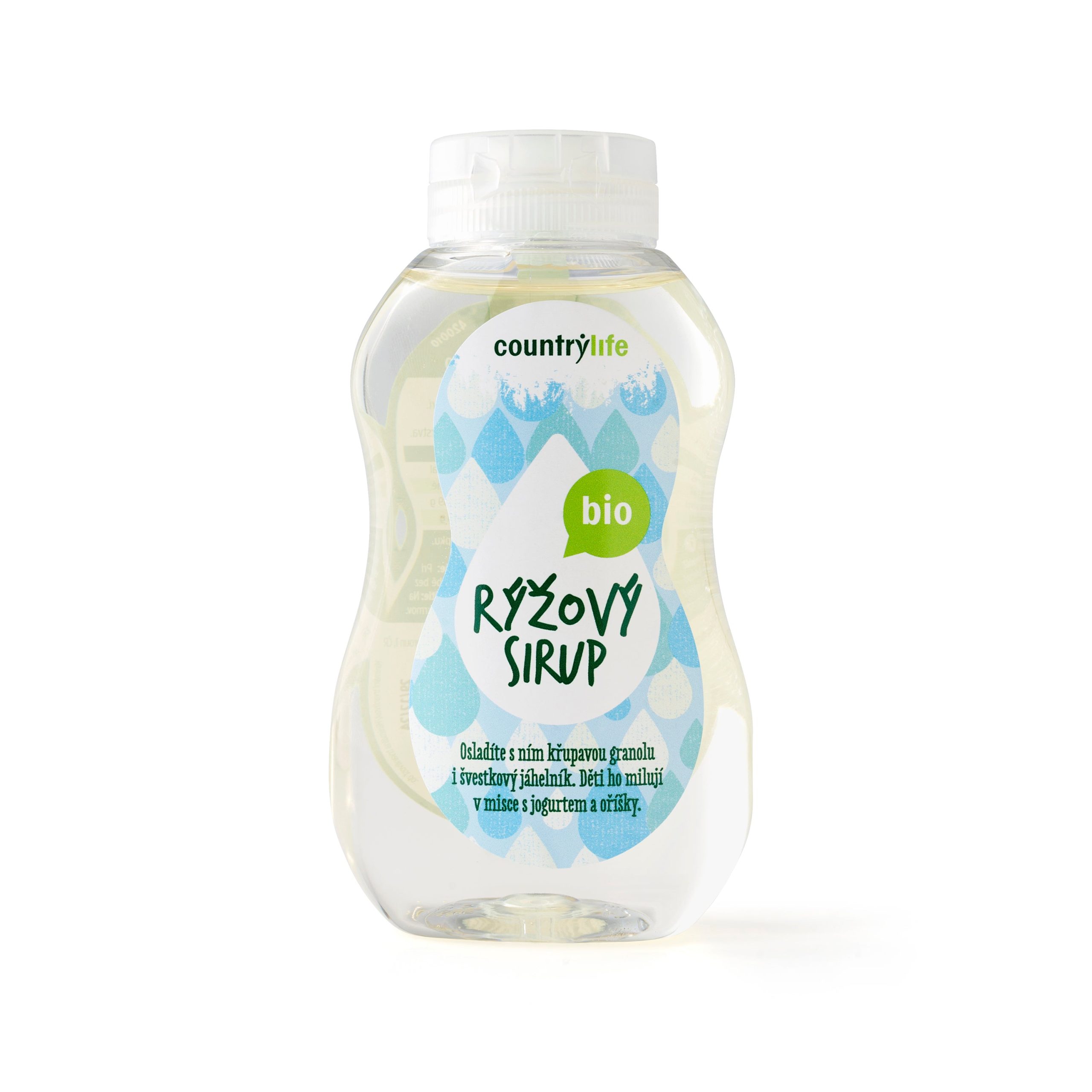 Sirup rýžový 250 ml/345 g BIO   COUNTRY LIFE Country Life