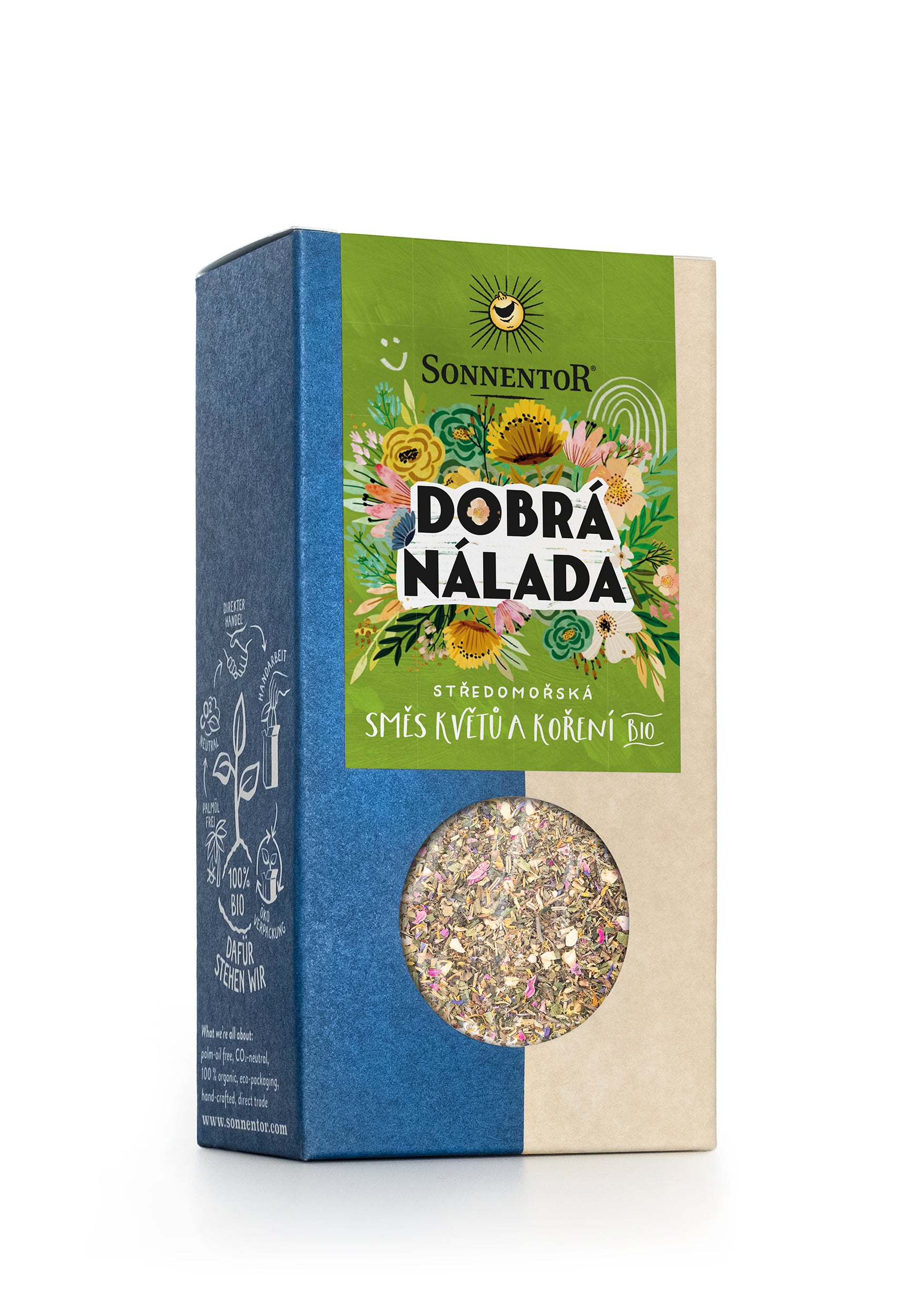 Sonnentor Směs koření a květů Dobrá nálada BIO (25 g) - pro středomořskou i českou kuchyni Sonnentor