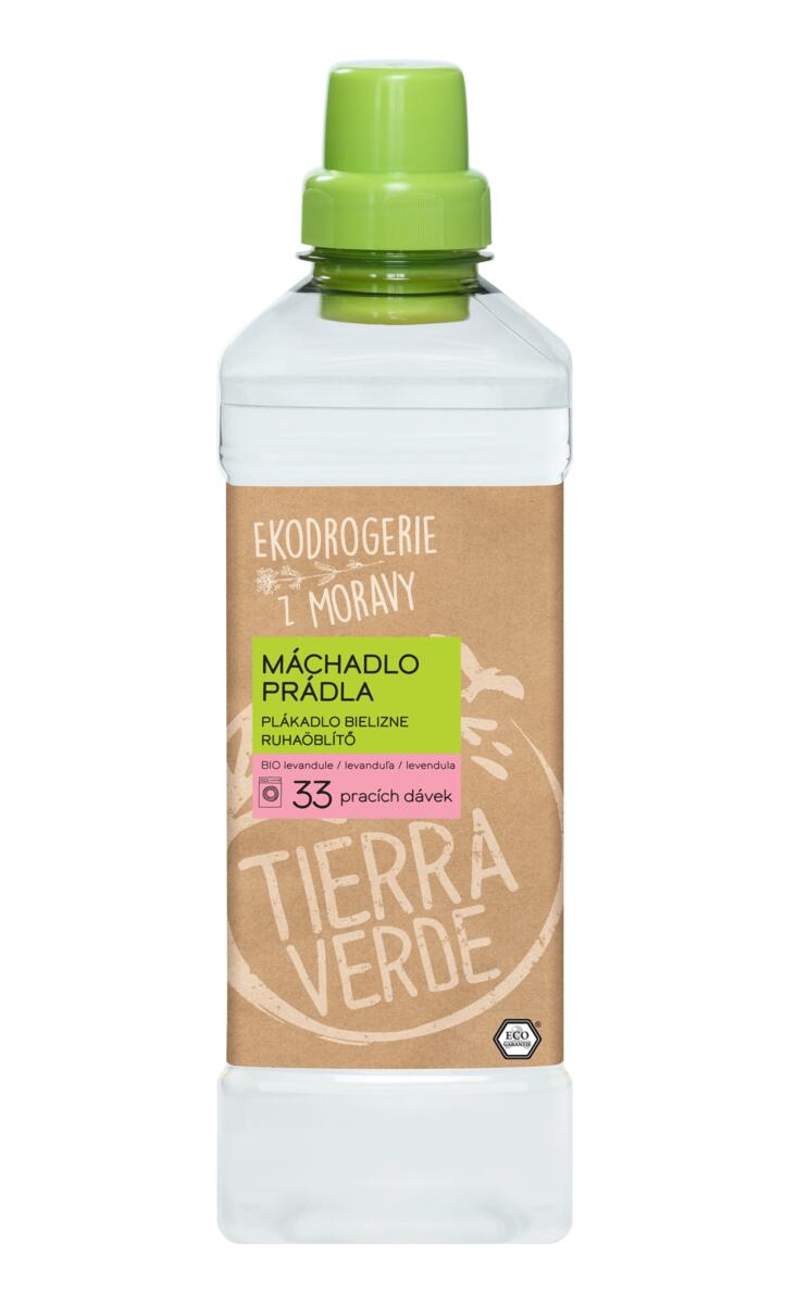 Tierra Verde Máchadlo prádla s levandulí - 1 l - šetrnější náhrada aviváže Tierra Verde