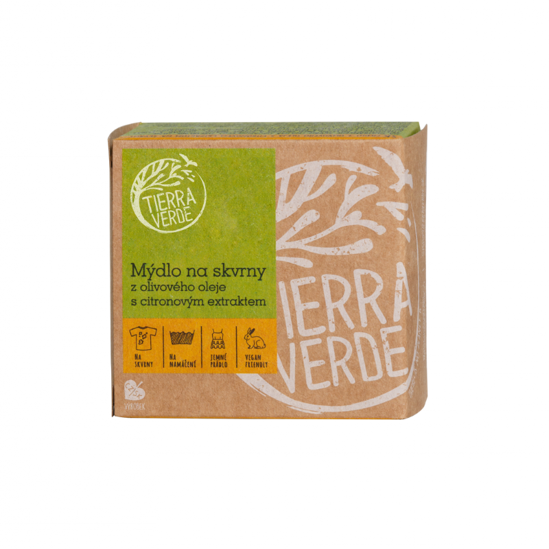 Tierra Verde Mýdlo z olivového oleje na skvrny (200 g) Tierra Verde