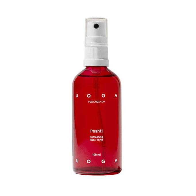 Uoga Uoga Osvěžující pleťové tonikum pro suchou a citlivou pleť Pssht! BIO (100 ml) - s damašskou růží a ostružiníkem Uoga Uoga