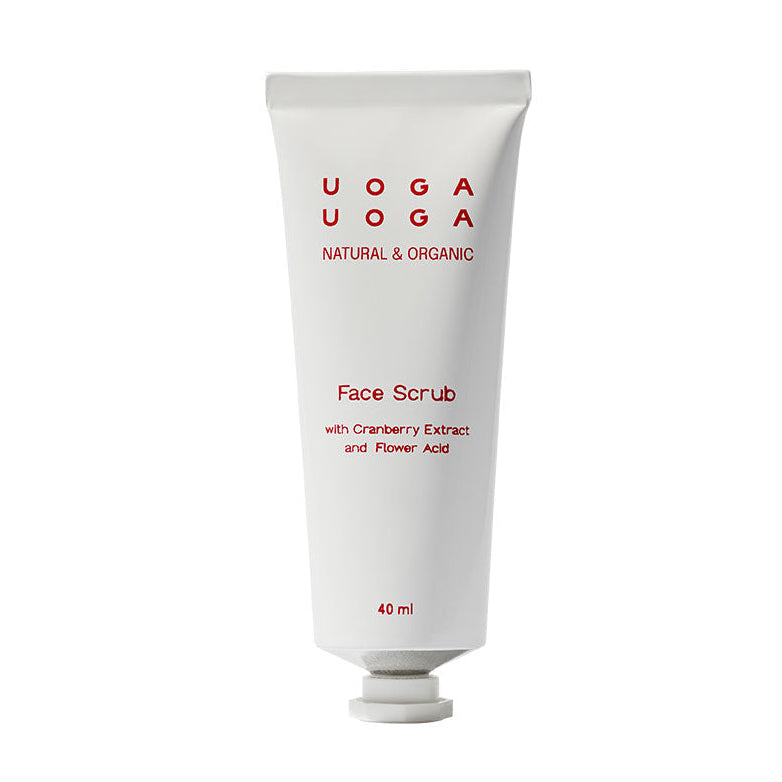 Uoga Uoga Regenerační pleťový peeling s brusinkami (40 ml) - pro hladší a rozjasněnou pokožku Uoga Uoga