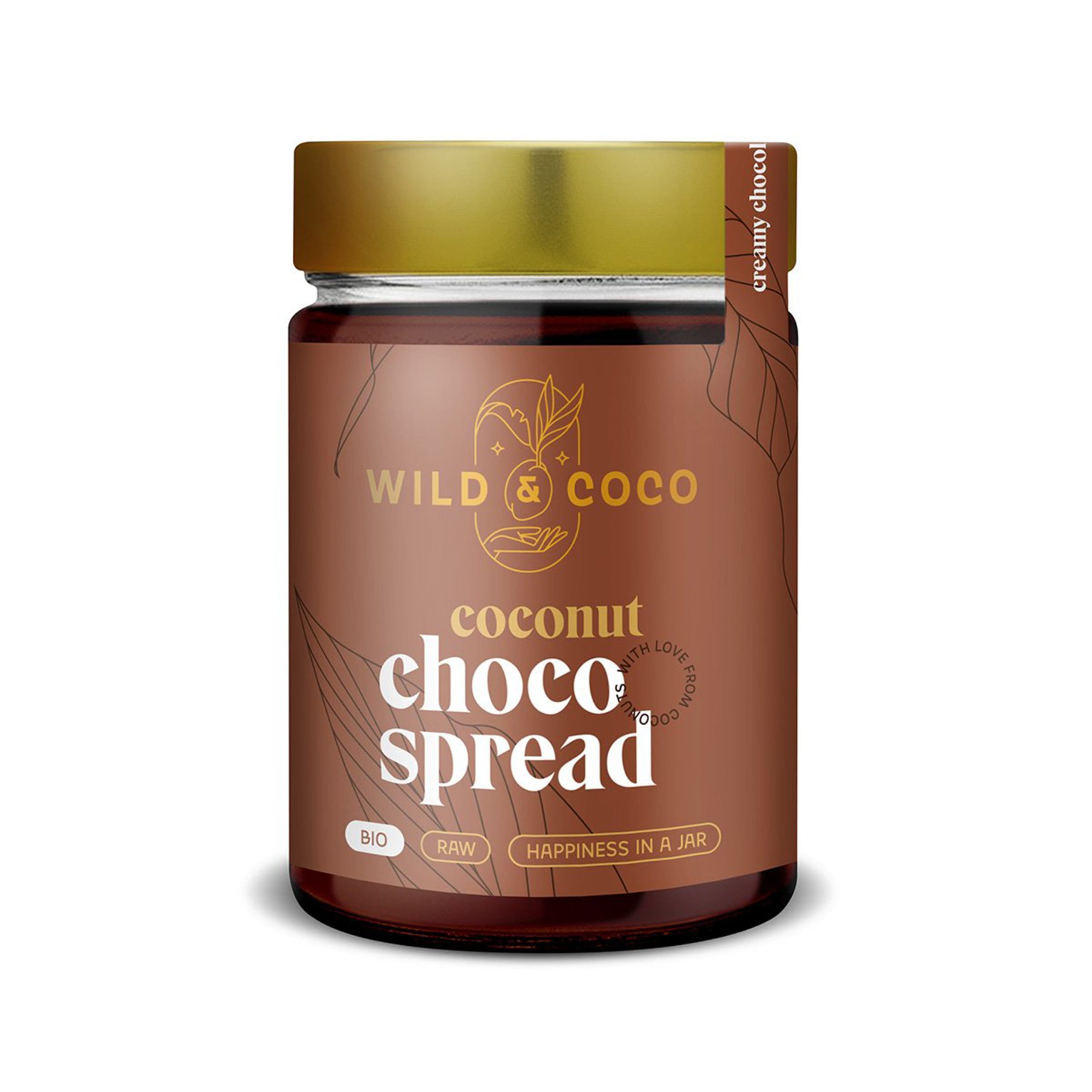 Wild & Coco Pomazánka kokosová s kakaem BIO (300 g) - s kešu oříšky a himalájskou solí Wild & Coco