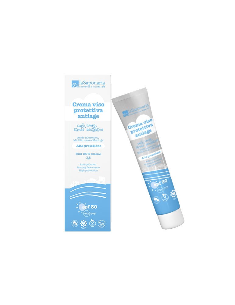 laSaponaria Zpevňující a ochranný pleťový krém SPF 30 BIO (40 ml) - pošk. obal laSaponaria