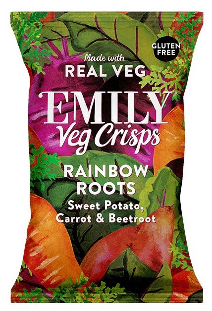 Emily Zeleninové chipsy - 30 g - se slunečnicovým olejem Emily