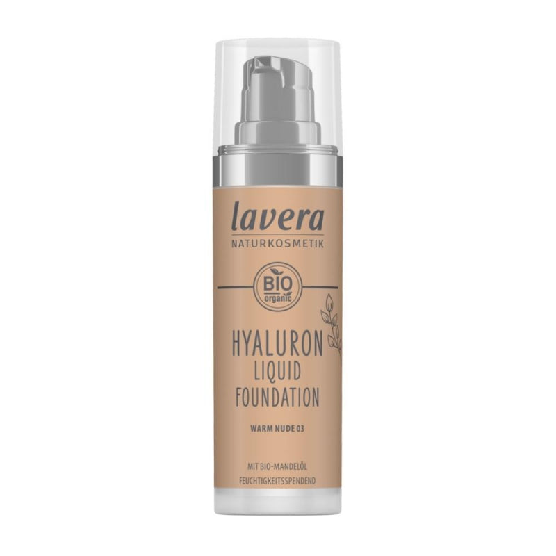Lavera Lehký tekutý make-up s kyselinou hyaluronovou (30 ml) - 03 Warm Nude Lavera