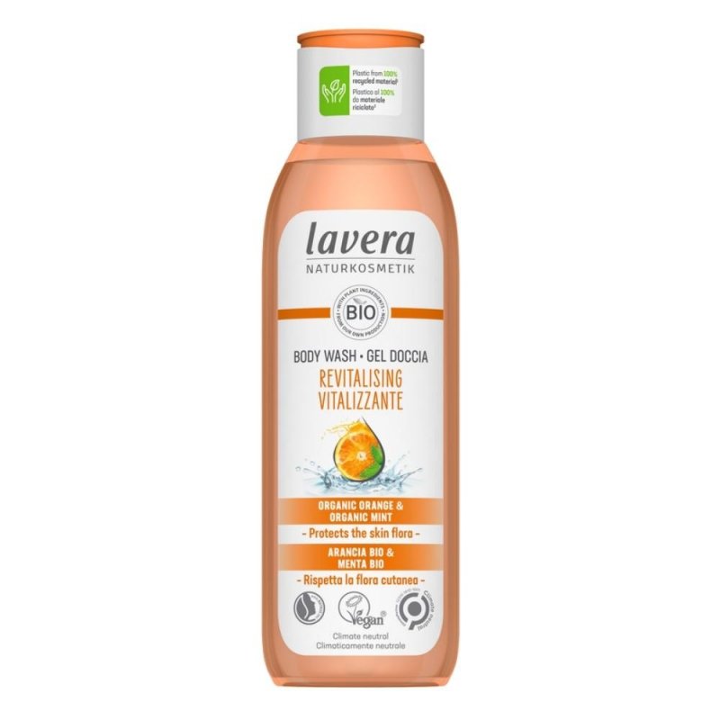 Lavera Revitalizující Sprchový gel s pomeranč.-mátovou vůní (250 ml) Lavera