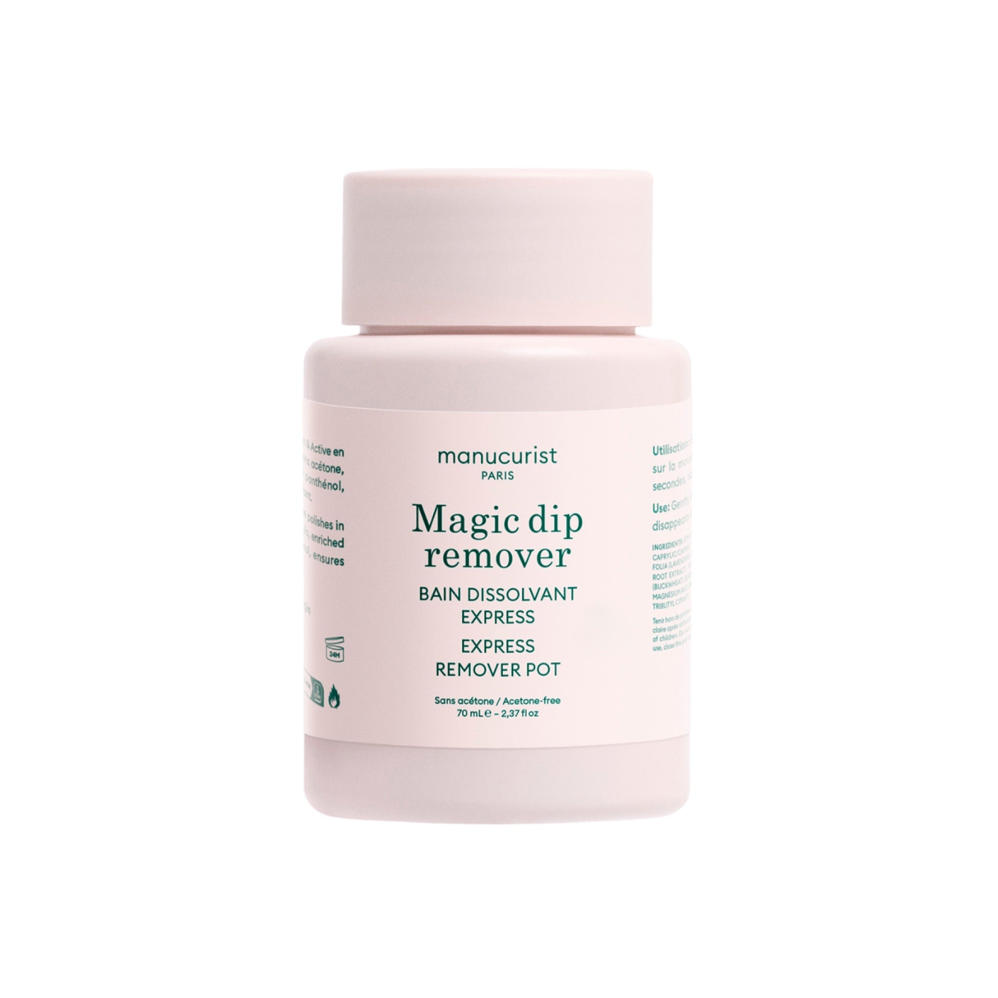 Manucurist Odlakovač bez acetonu Magic Dip Remover (70 ml) - snadné a rychlé odstranění laku Manucurist