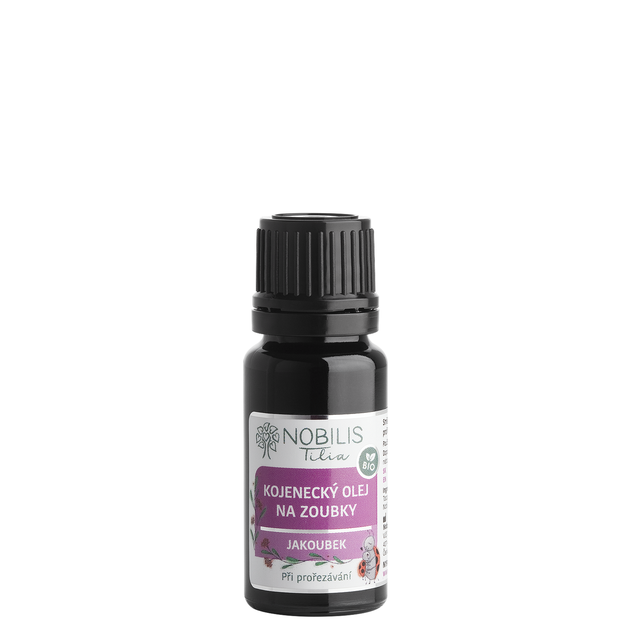 Nobilis Tilia Kojenecký olej na zoubky Jakoubek BIO (10 ml) Nobilis Tilia