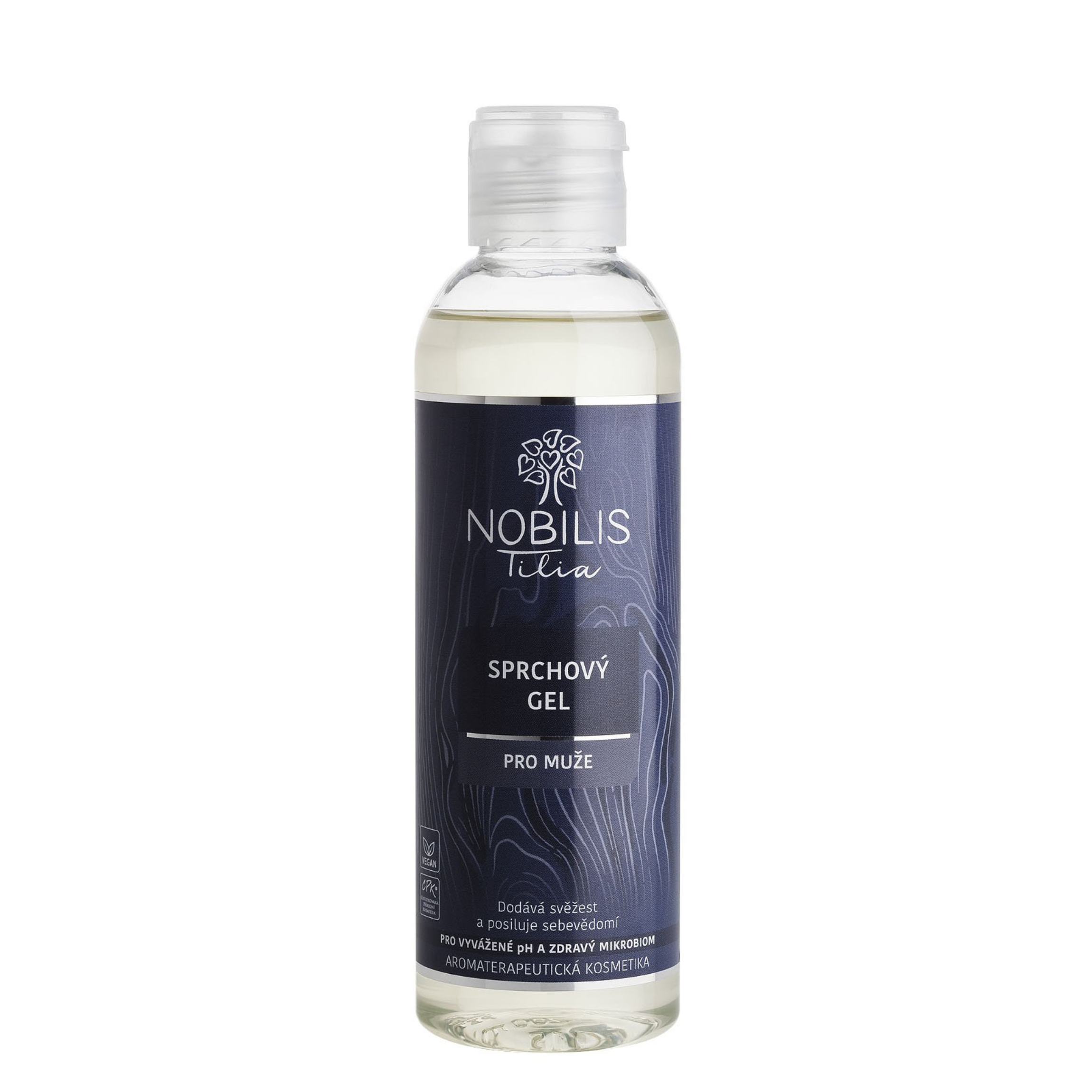 Nobilis Tilia Sprchový gel pro muže (200 ml) - podporuje kožní mikrobiom Nobilis Tilia