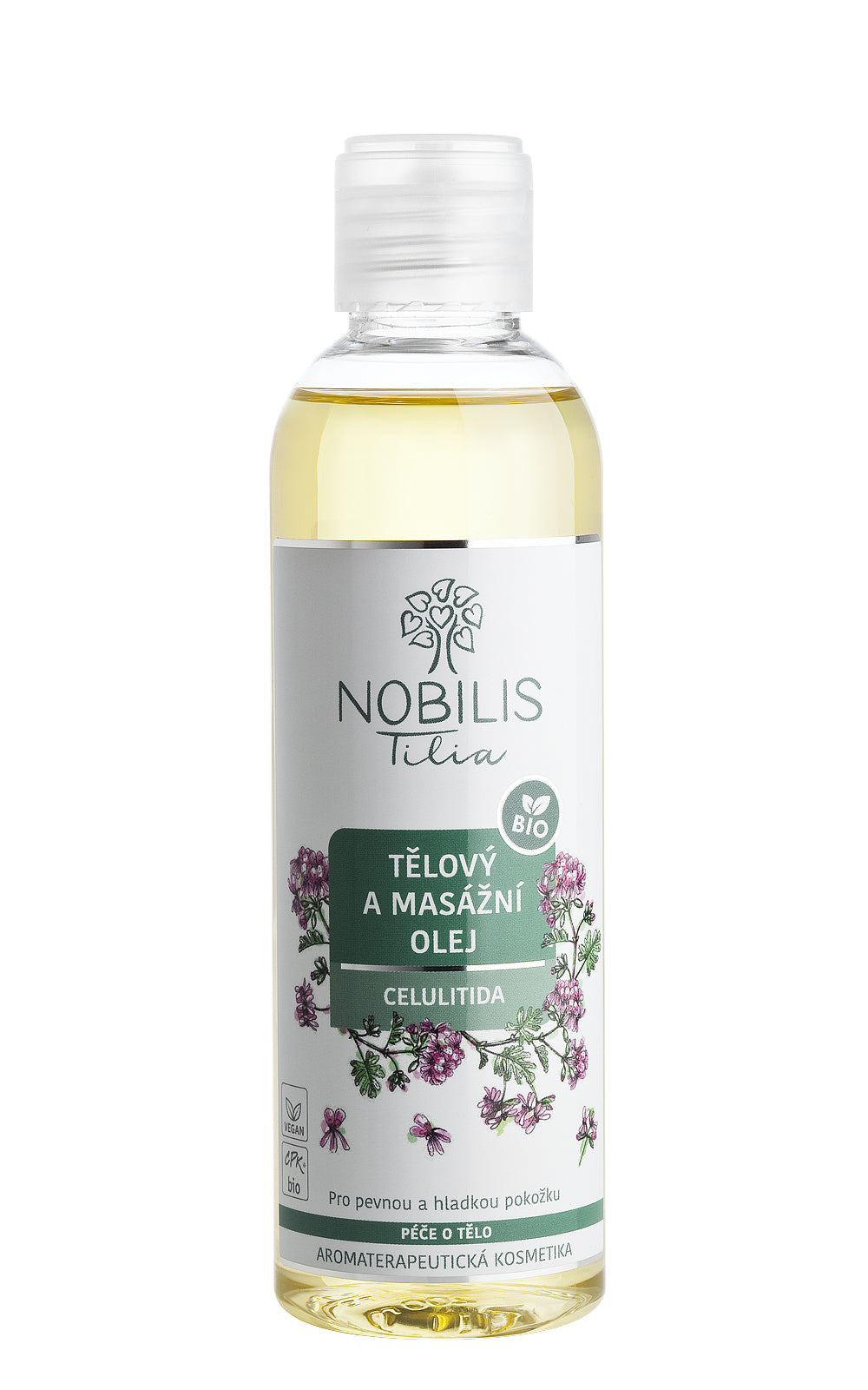 Nobilis Tilia Tělový a masážní olej Celulitida BIO (200 ml) Nobilis Tilia