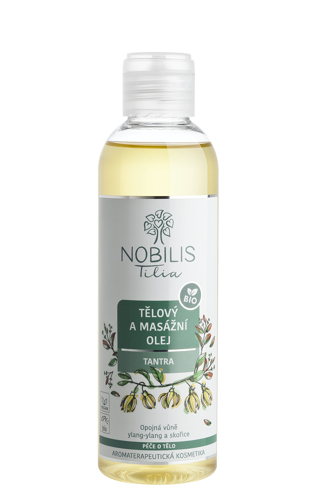 Nobilis Tilia Tělový a masážní olej Tantra BIO (200 ml) Nobilis Tilia