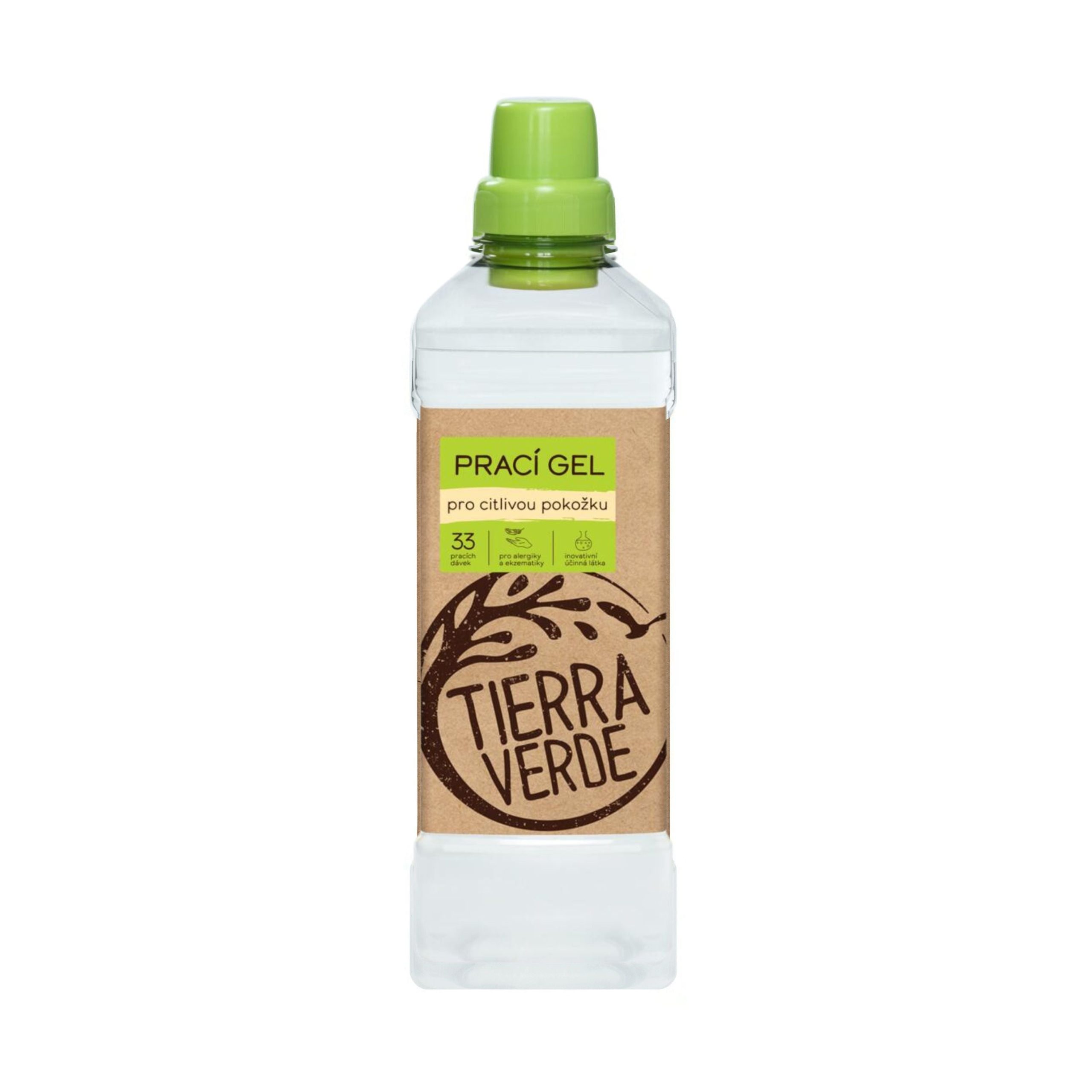 Prací gel pro citlivou pokožku (1 l) - vhodný pro alergiky a ekzematiky Tierra Verde