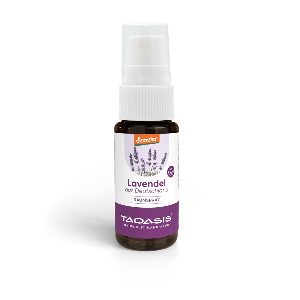 TAOASIS Osvěžovač vzduchu Levandule BIO - mini (10 ml) - relaxační a uklidňující Taoasis