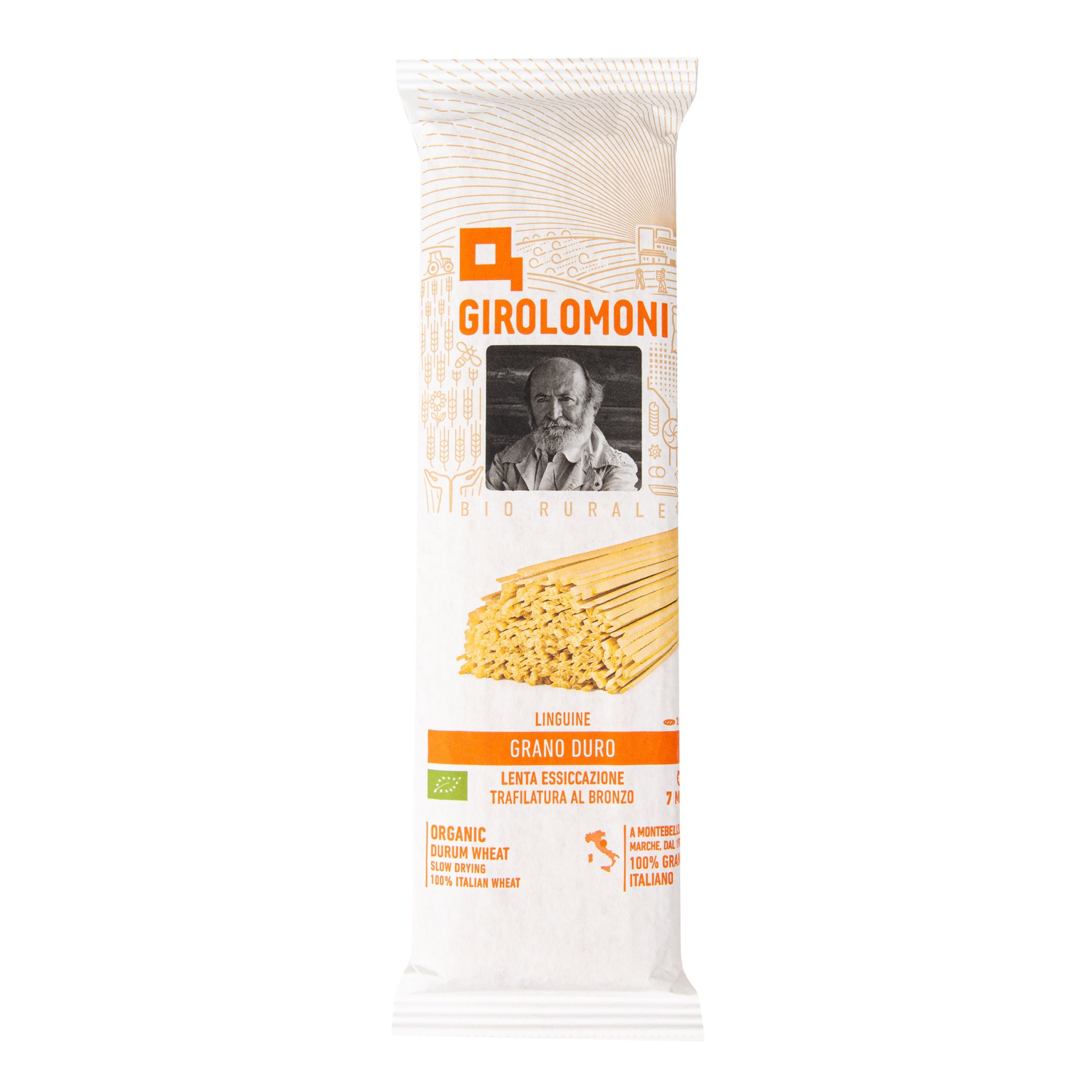 Těstoviny linguine semolinové 500 g BIO   GIROLOMONI Girolomoni