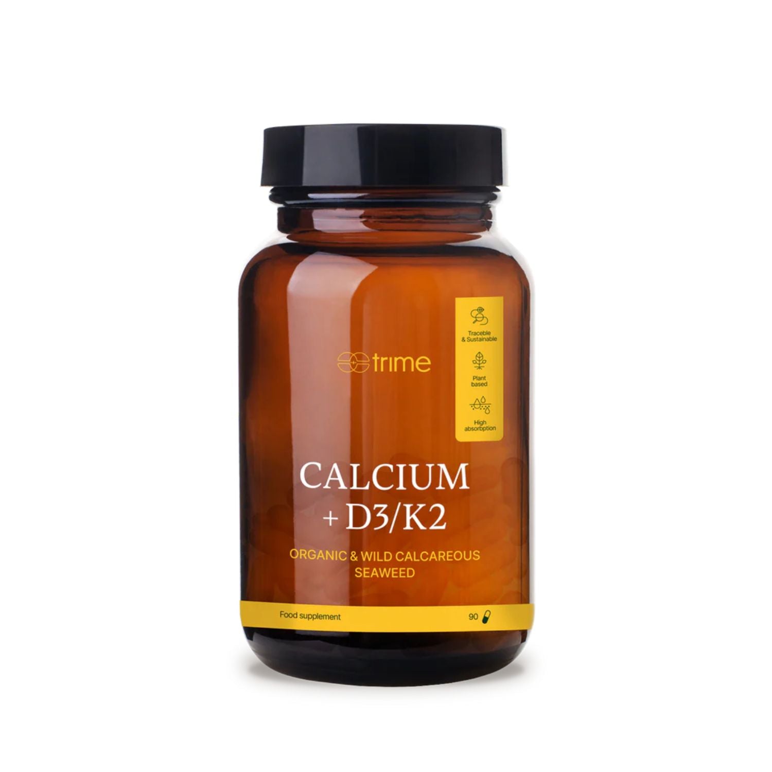 Trime Calcium + D3/K2 (90 kapslí) - podpoří zdraví kostí