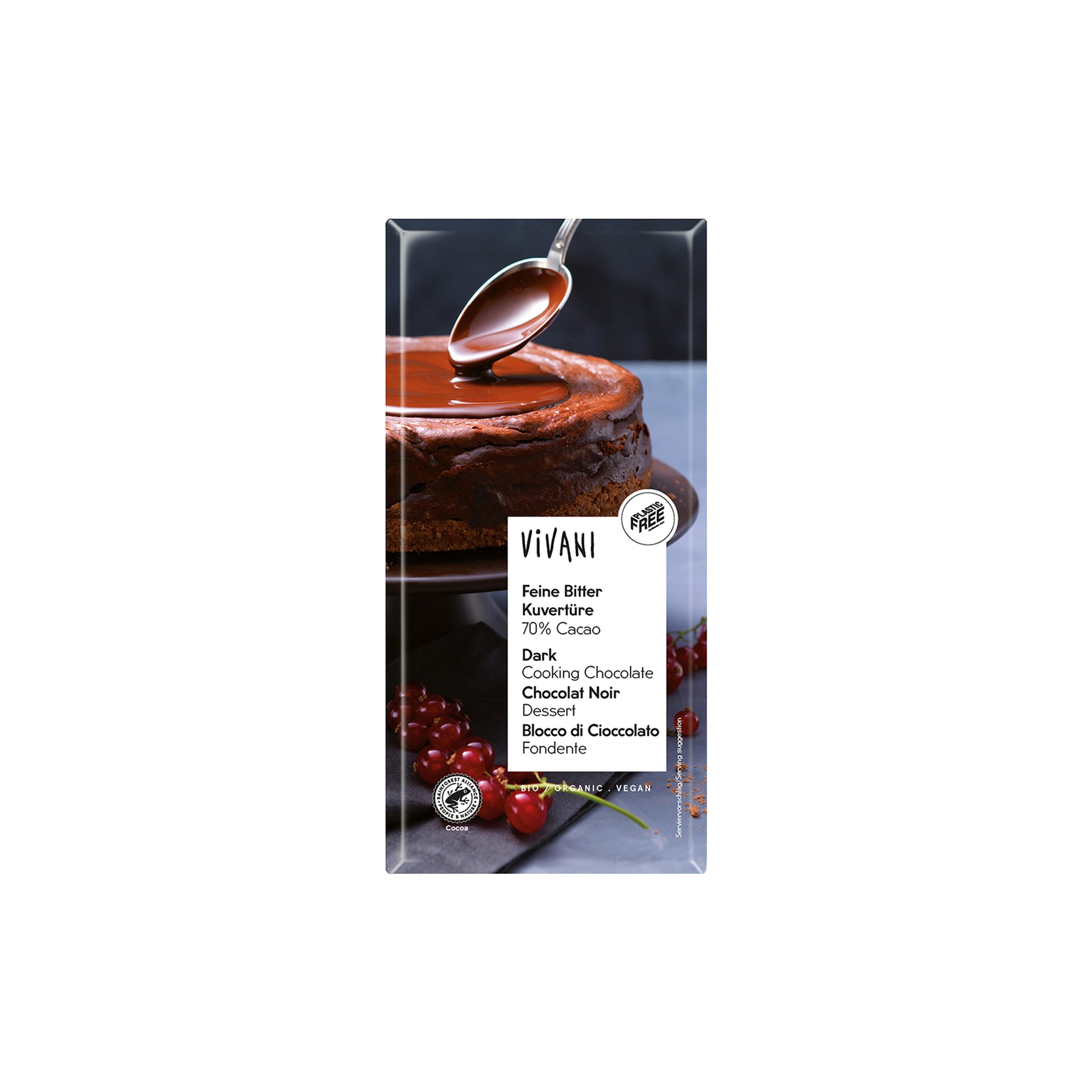 Vivani Čokoláda hořká na vaření BIO (150 g) - pro domácí pečení i cukrařinu Vivani