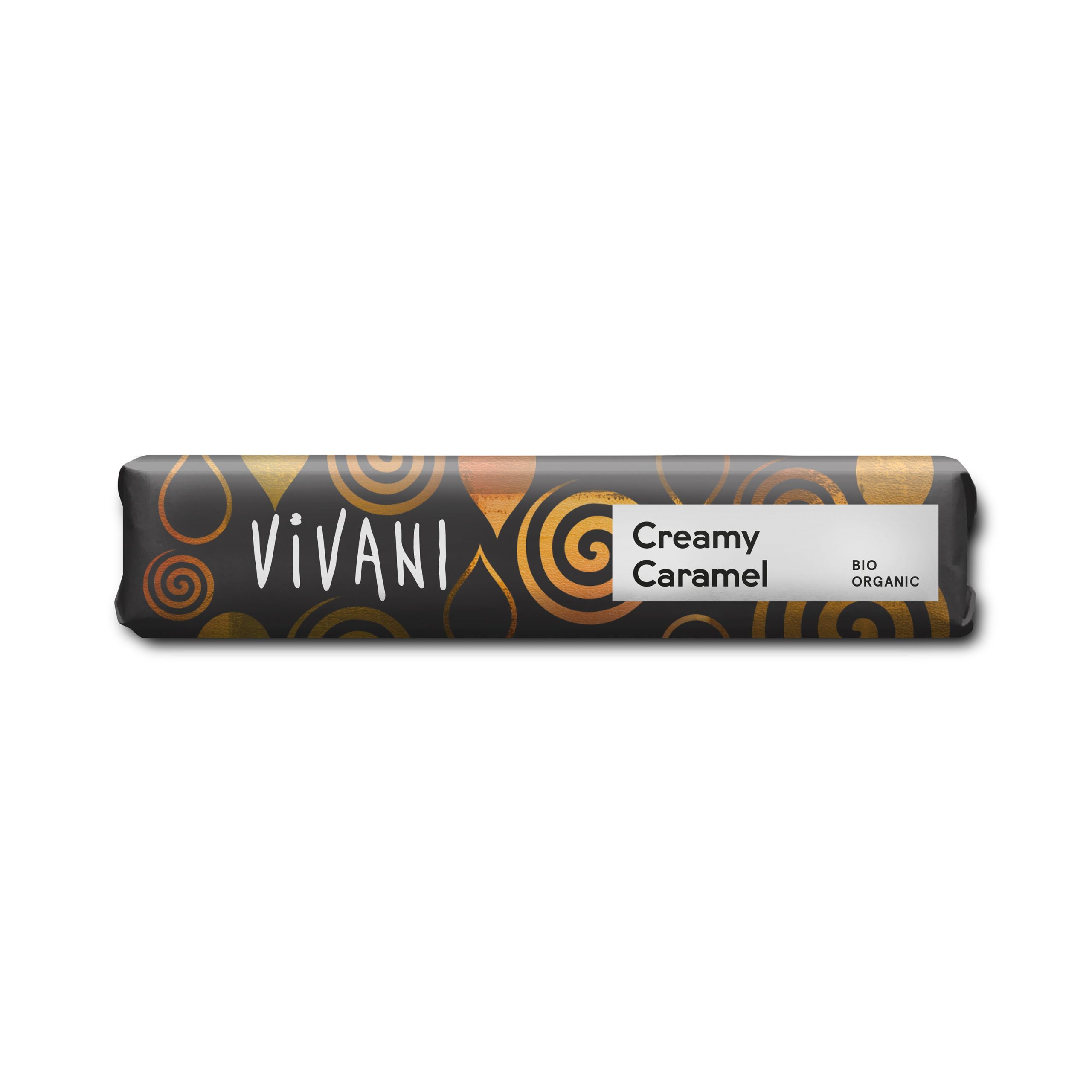 Vivani Tyčinka mléčná čokoláda karamel BIO (40 g) - to nejlepší z čokolády a karamelu v tyčince Vivani