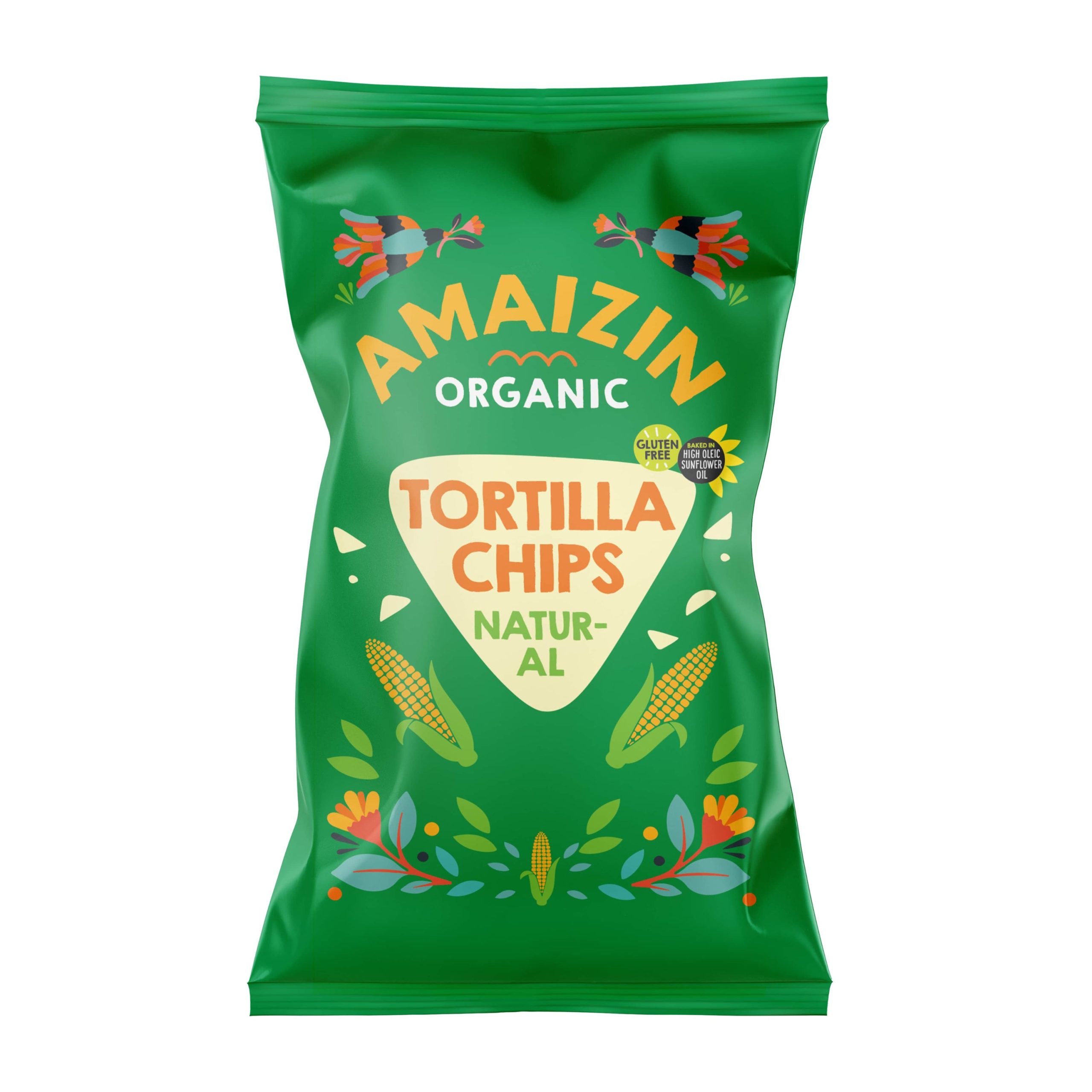 Amaizin Chipsy kukuřičné BIO (250 g) - na zobání