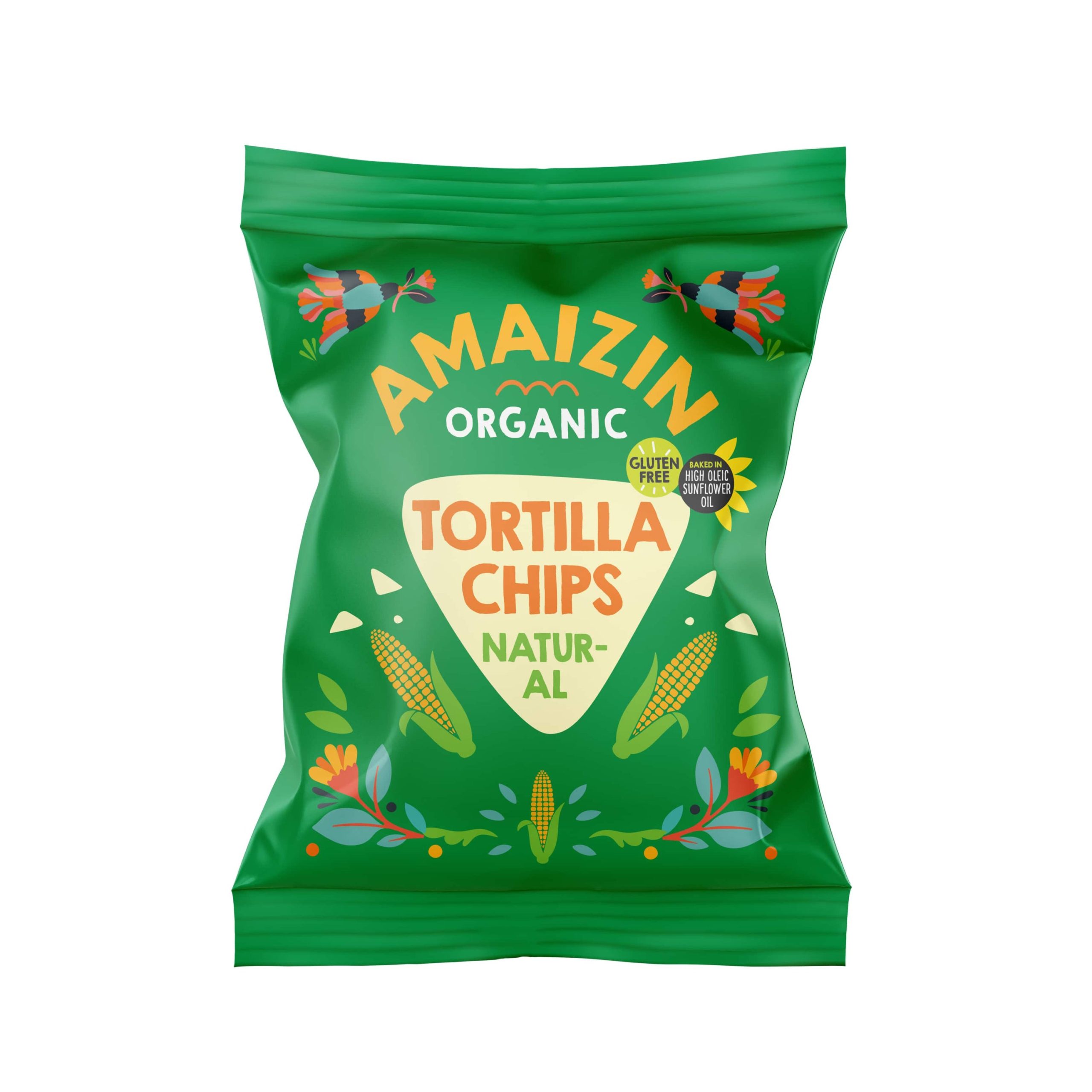 Amaizin Chipsy kukuřičné BIO (75 g) - na zobání