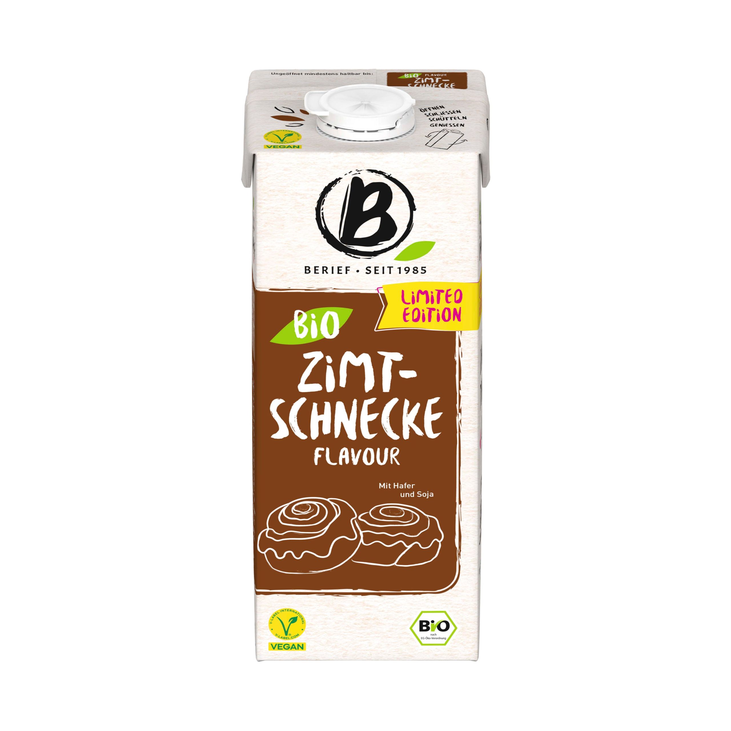 Berief Nápoj ovesný se skořicí BIO (1 l) - limitovaná podzimní edice Berief