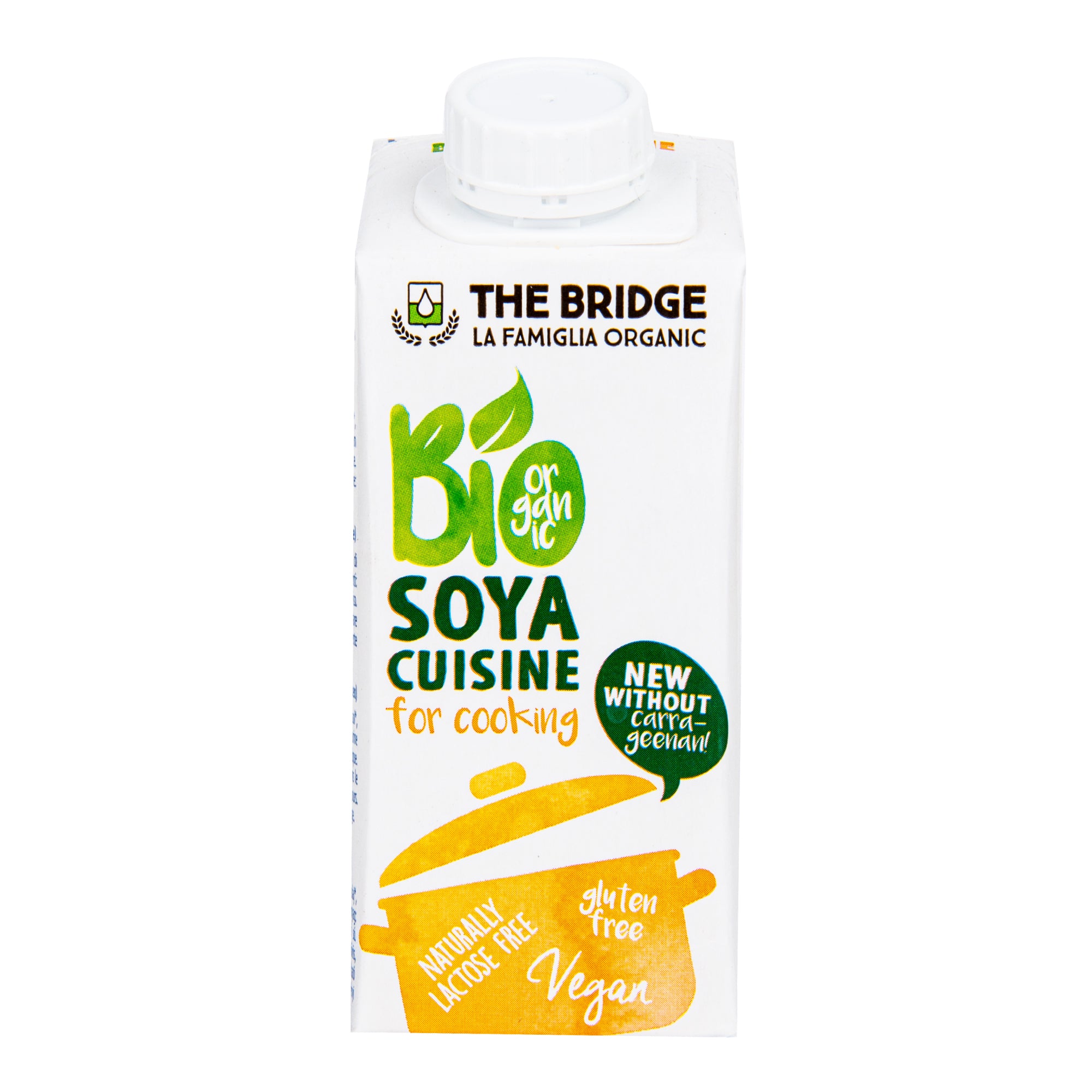 Krém sójový na vaření 7 % tuku 200 ml BIO   THE BRIDGE The Bridge