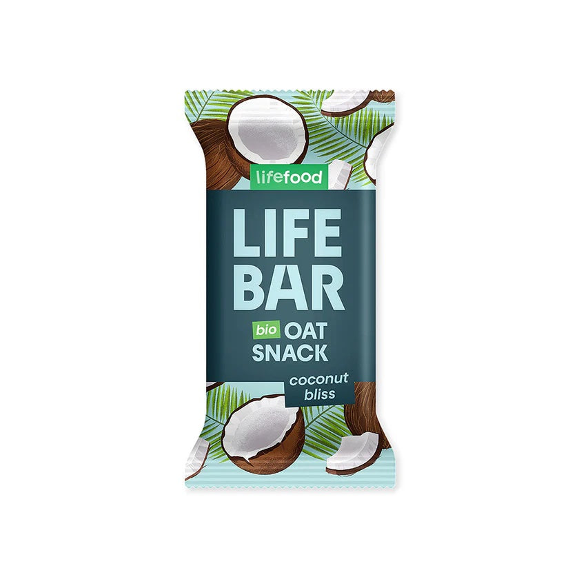 Lifefood Tyčinka Lifebar Oat Snack Coconut Bliss BIO (40 g) - bez lepku Lifefood