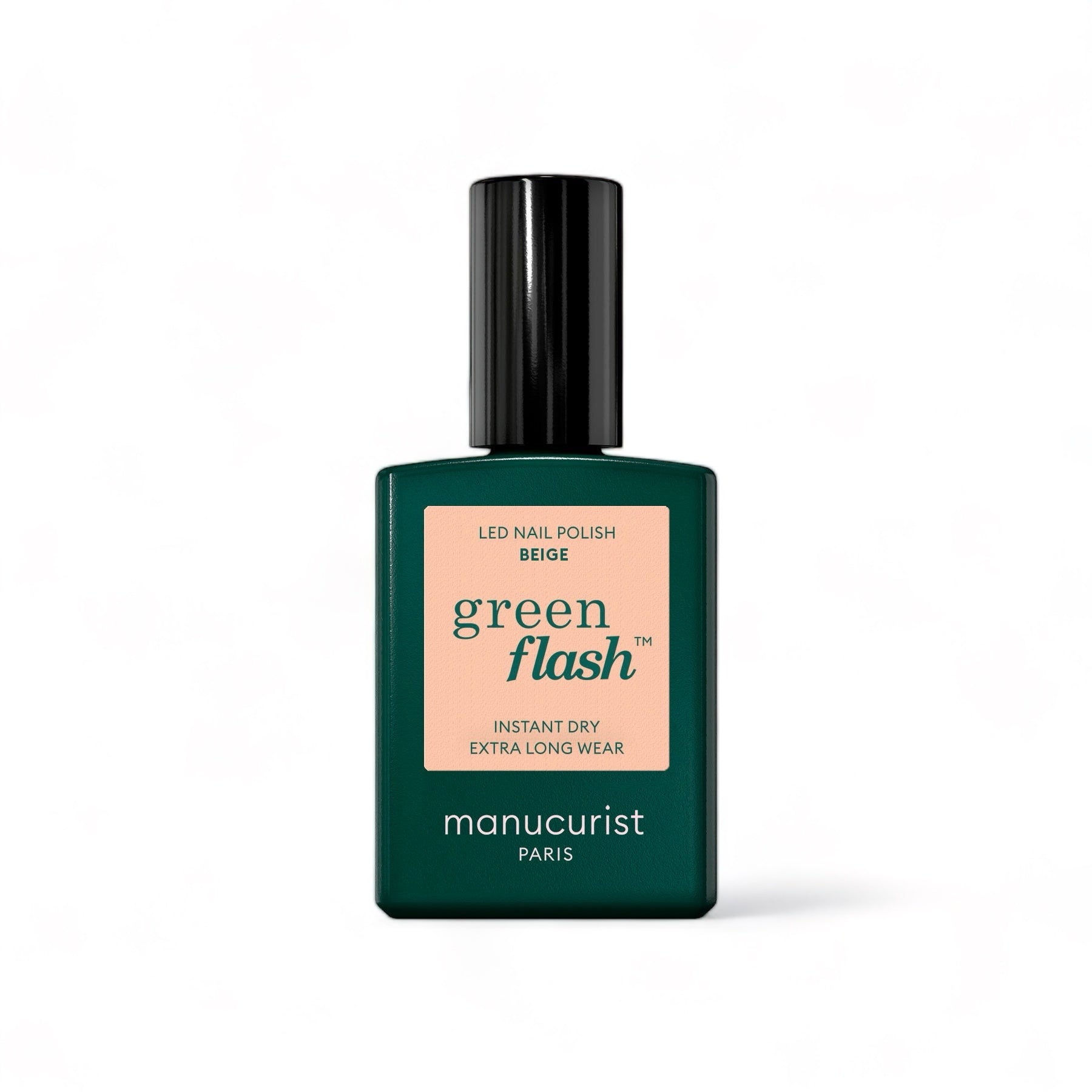 Manucurist Green Flash LED gel lak na nehty - Beige (15 ml) - přirozená béžová barva Manucurist
