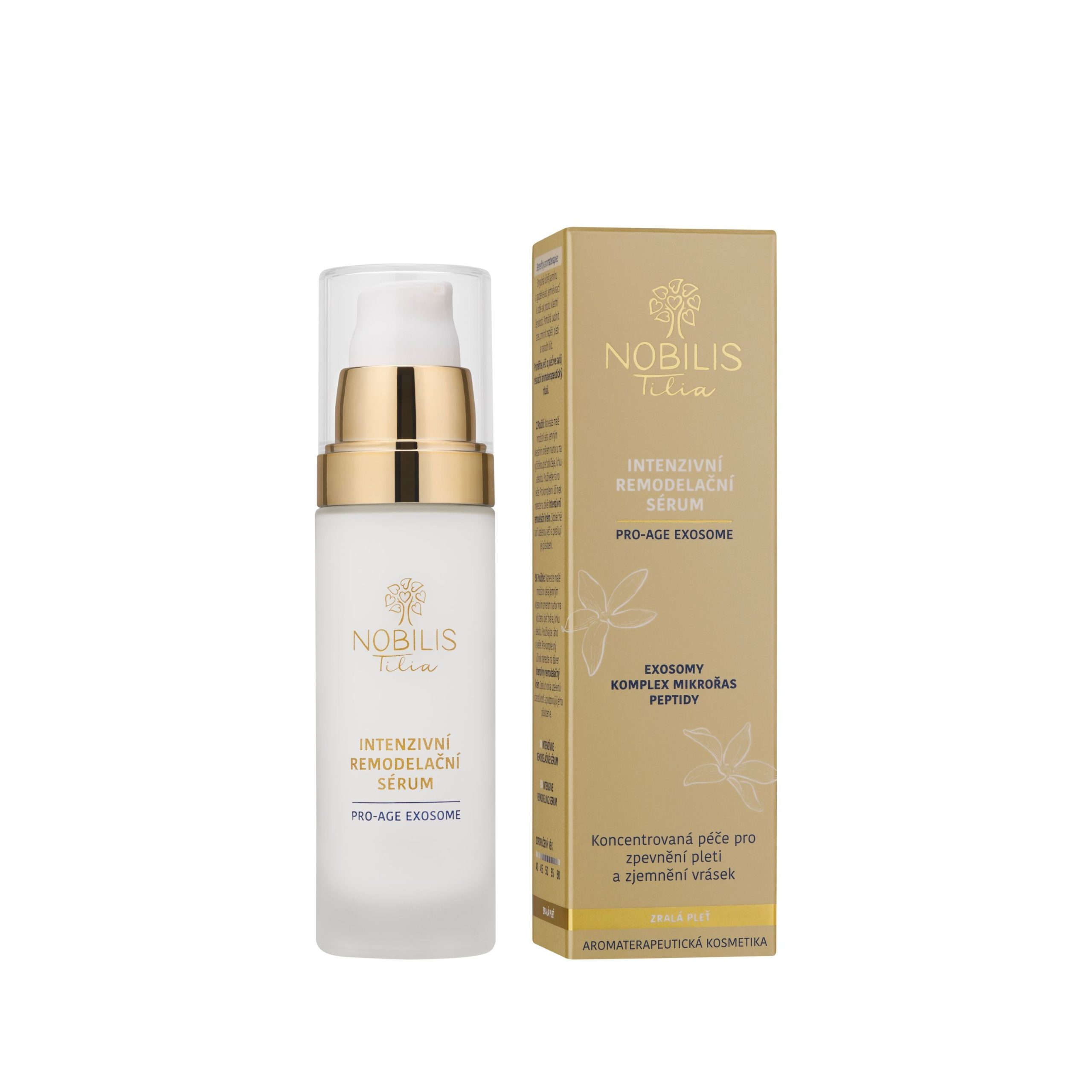 Nobilis Tilia Intenzivní remodelační sérum (30 ml) - pro obnovu struktury pleti a pevnější kontury Nobilis Tilia
