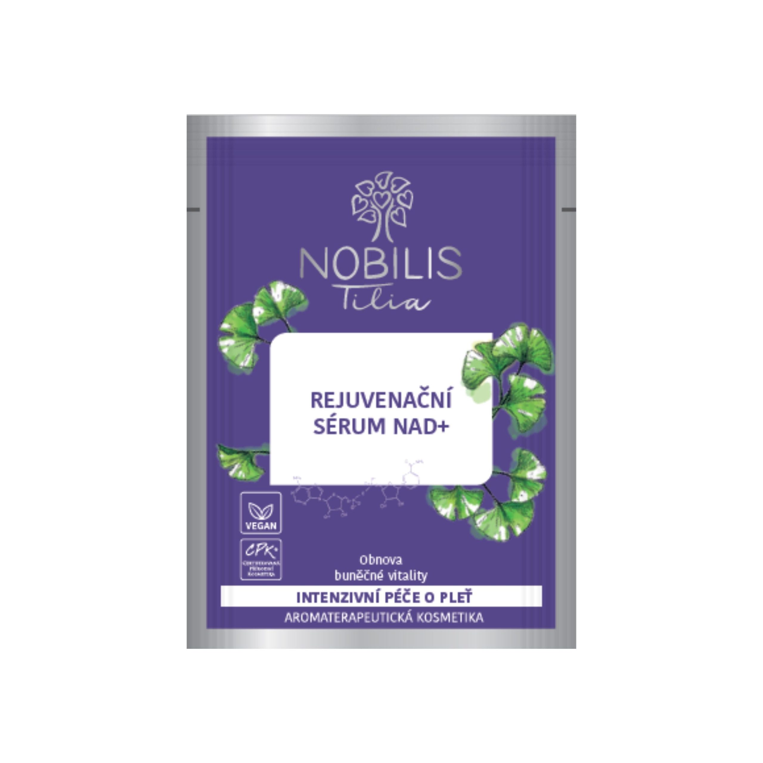 Nobilis Tilia Rejuvenační sérum NAD+ vzorek (2 ml) - mínus 8 let za 42 dní Nobilis Tilia