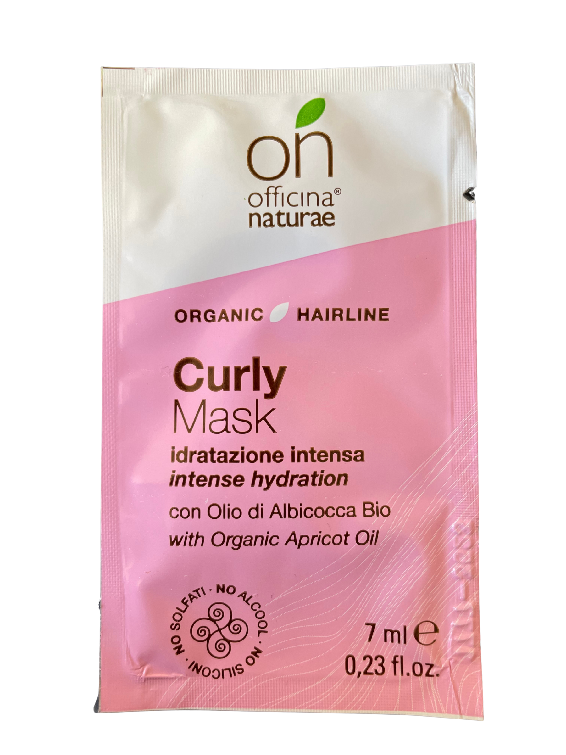 Officina Naturae Hydratační maska pro kudrnaté vlasy - vzorek (7 ml) - pro lesklé a hydratované vlasy Officina Naturae