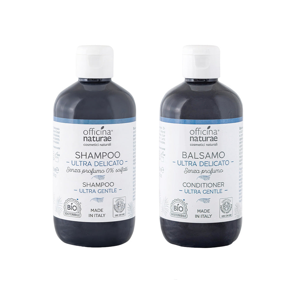 Officina Naturae Zvýhodněná sada na vlasy Ultra Delicato - pro citlivou pokožku i při mcs Officina Naturae