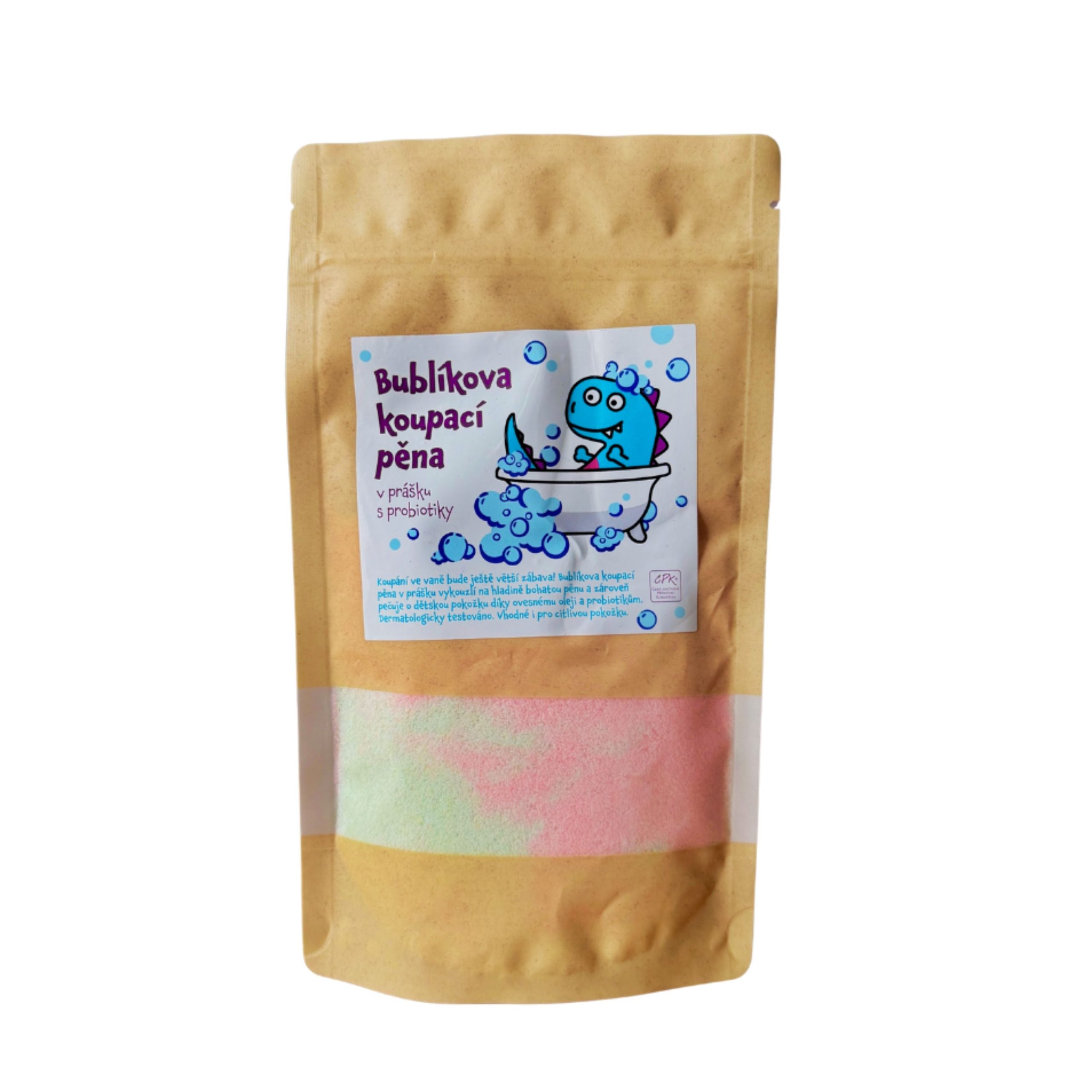 Pure Harmony Bublíkova koupací pěna v prášku s probiotiky (160 g) - pro hravé koupání Pure Harmony