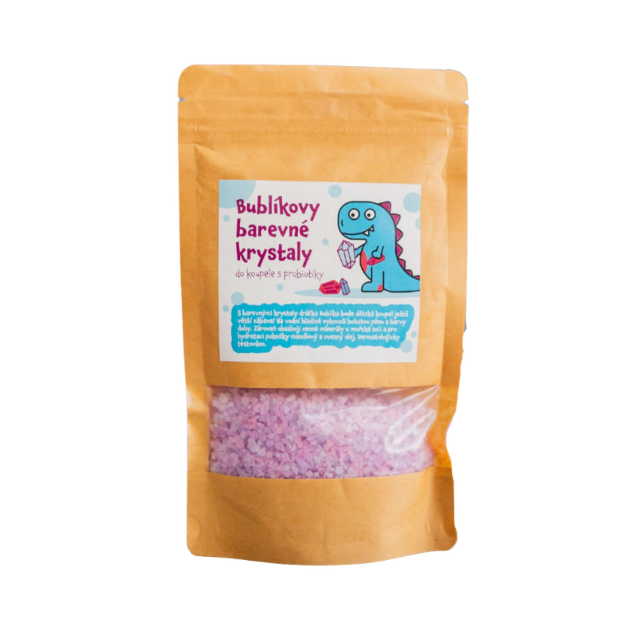 Pure Harmony Bublíkovy barevné krystaly do koupele s probiotiky (160 g) - pro hravé koupání Pure Harmony
