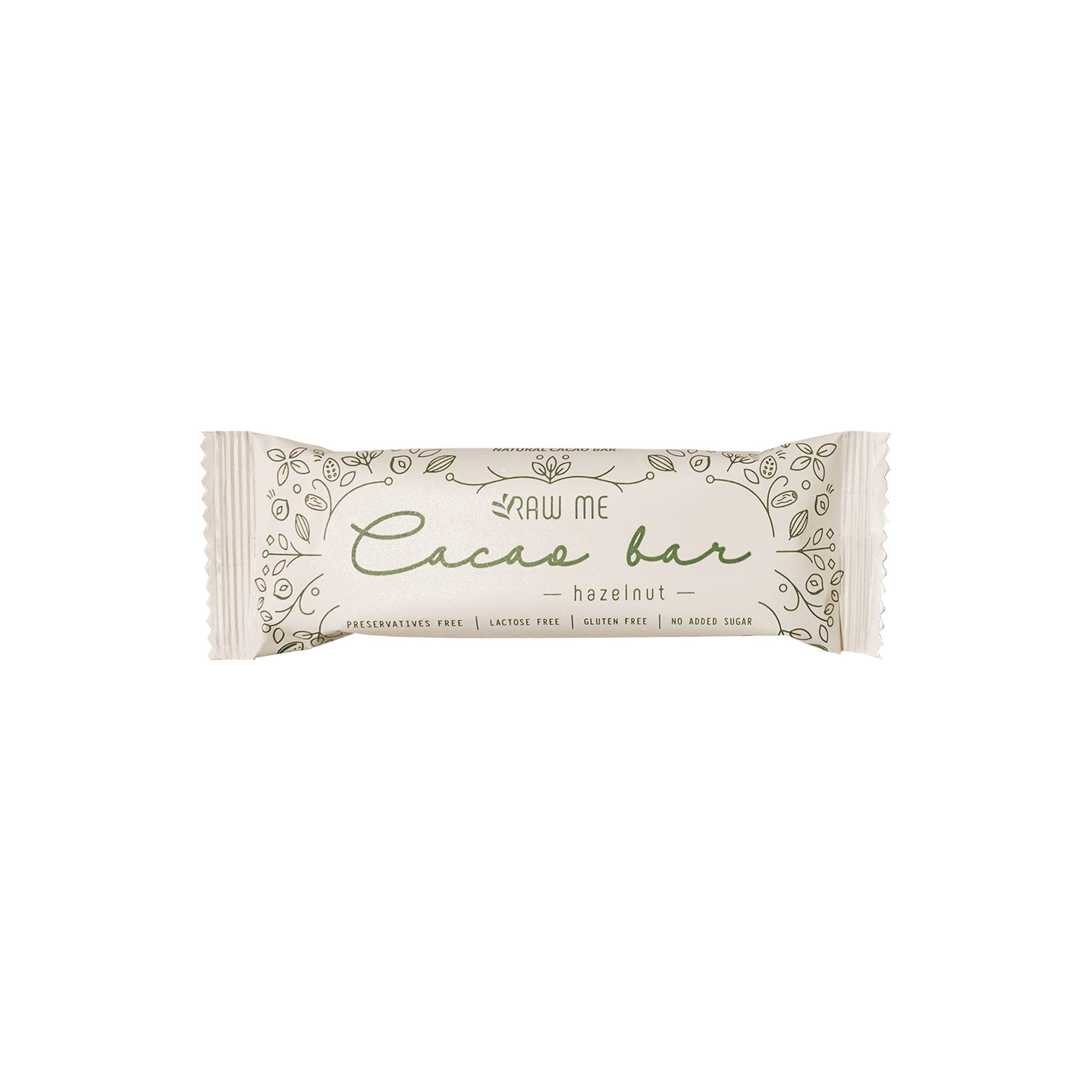 Raw Me Tyčinka kakaová s lískovými ořechy (40 g) - energie jen z datlí