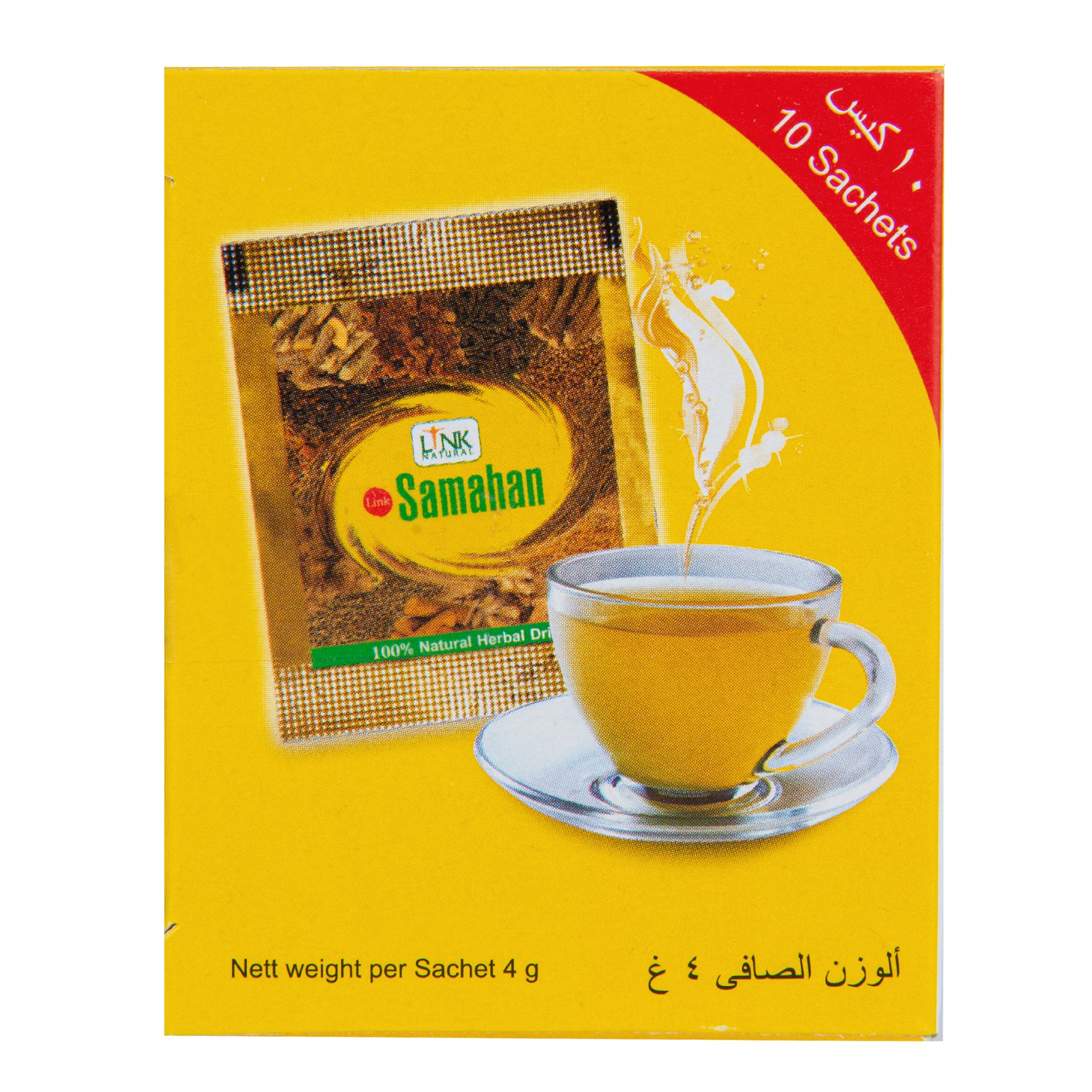 Samahan nápoj bylinný instantní 10x4 g   LINK NATURAL Link Natural