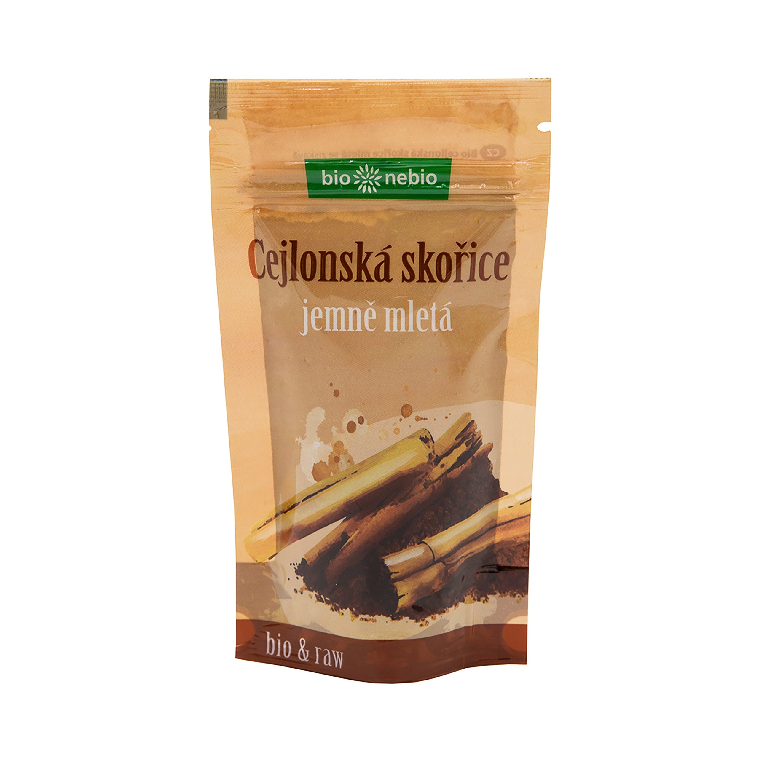 Skořice cejlonská mletá 50 g BIO   BIO NEBIO Bio nebio