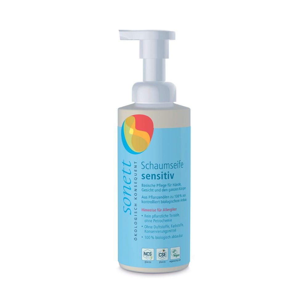 Sonett Tekuté pěnové mýdlo Sensitive - 200 ml Sonett