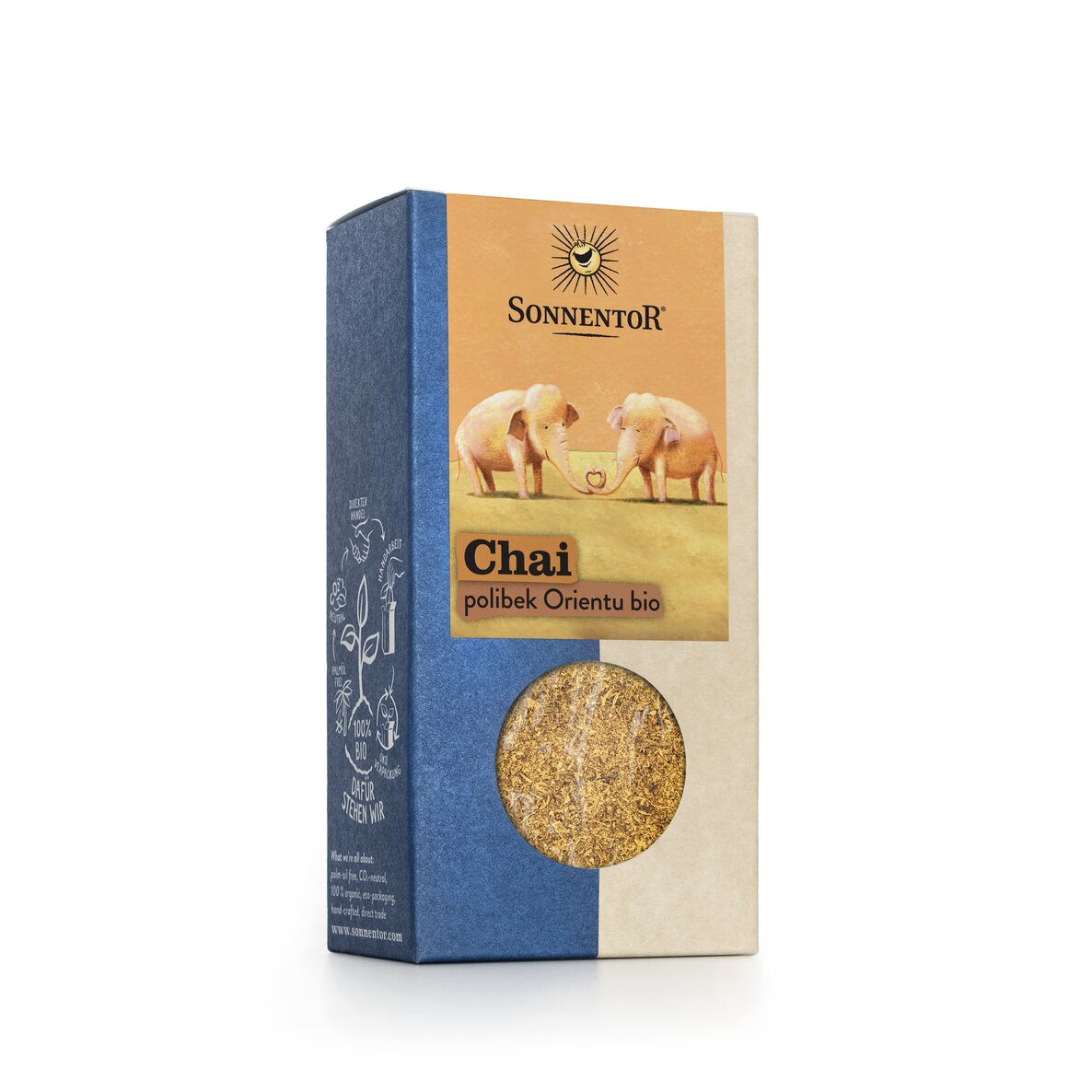Sonnentor Koření Chai polibek Orientu BIO (70 g) - orientální sladký finiš na jedno posypání Sonnentor