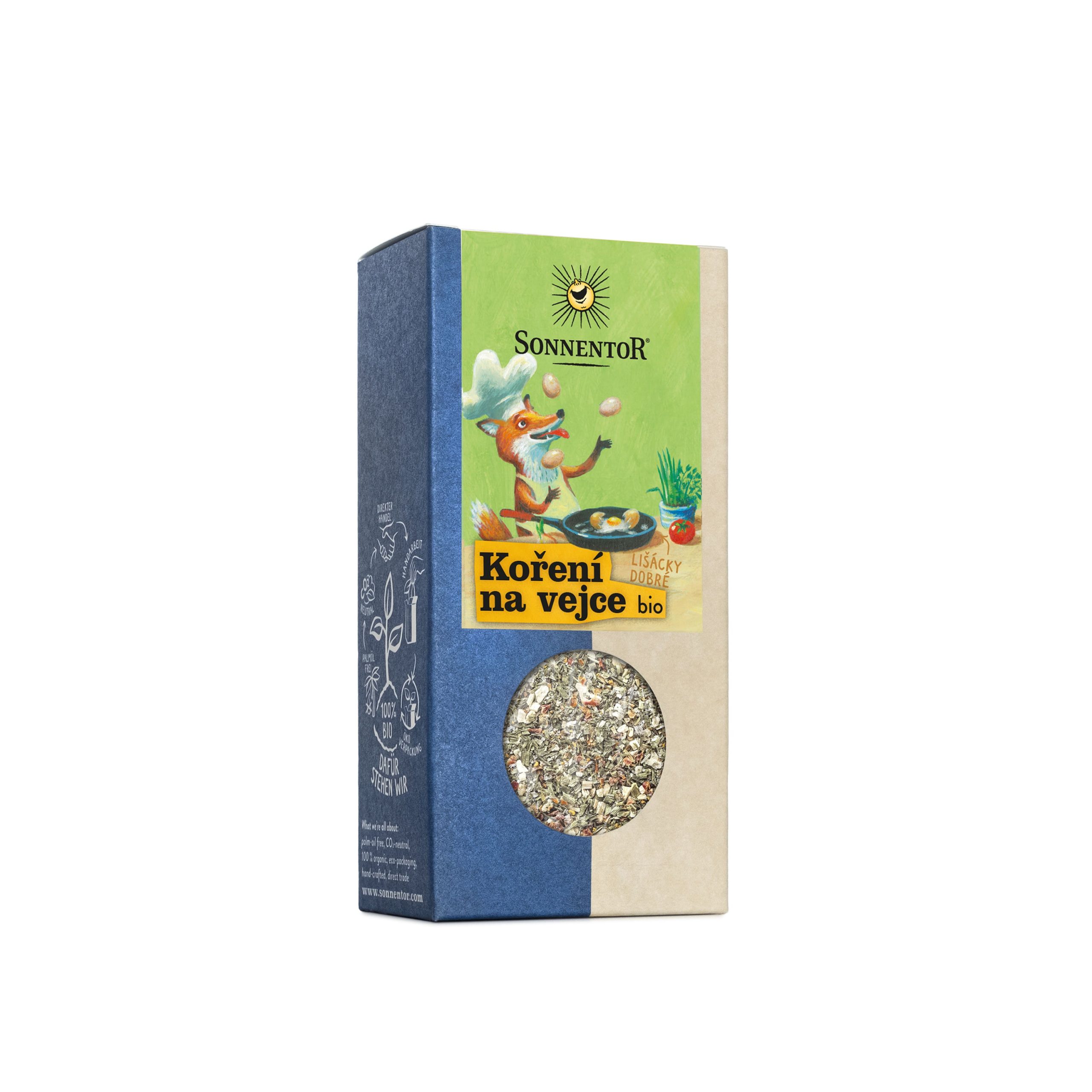 Sonnentor Koření na vejce BIO (70 g) - se sušenými rajčaty