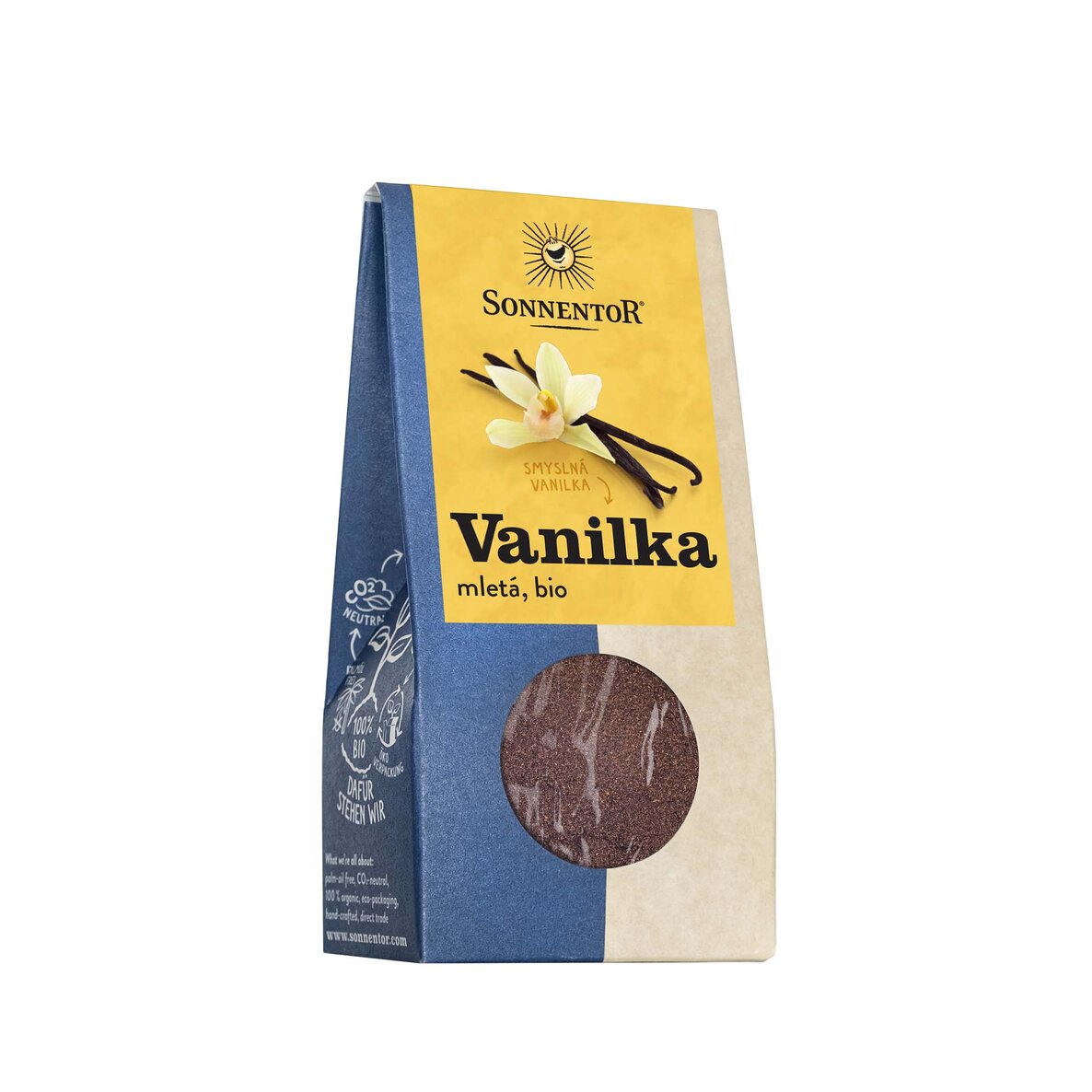 Sonnentor Vanilka BIO - mletá (10 g) - základní esence všech dezertů Sonnentor