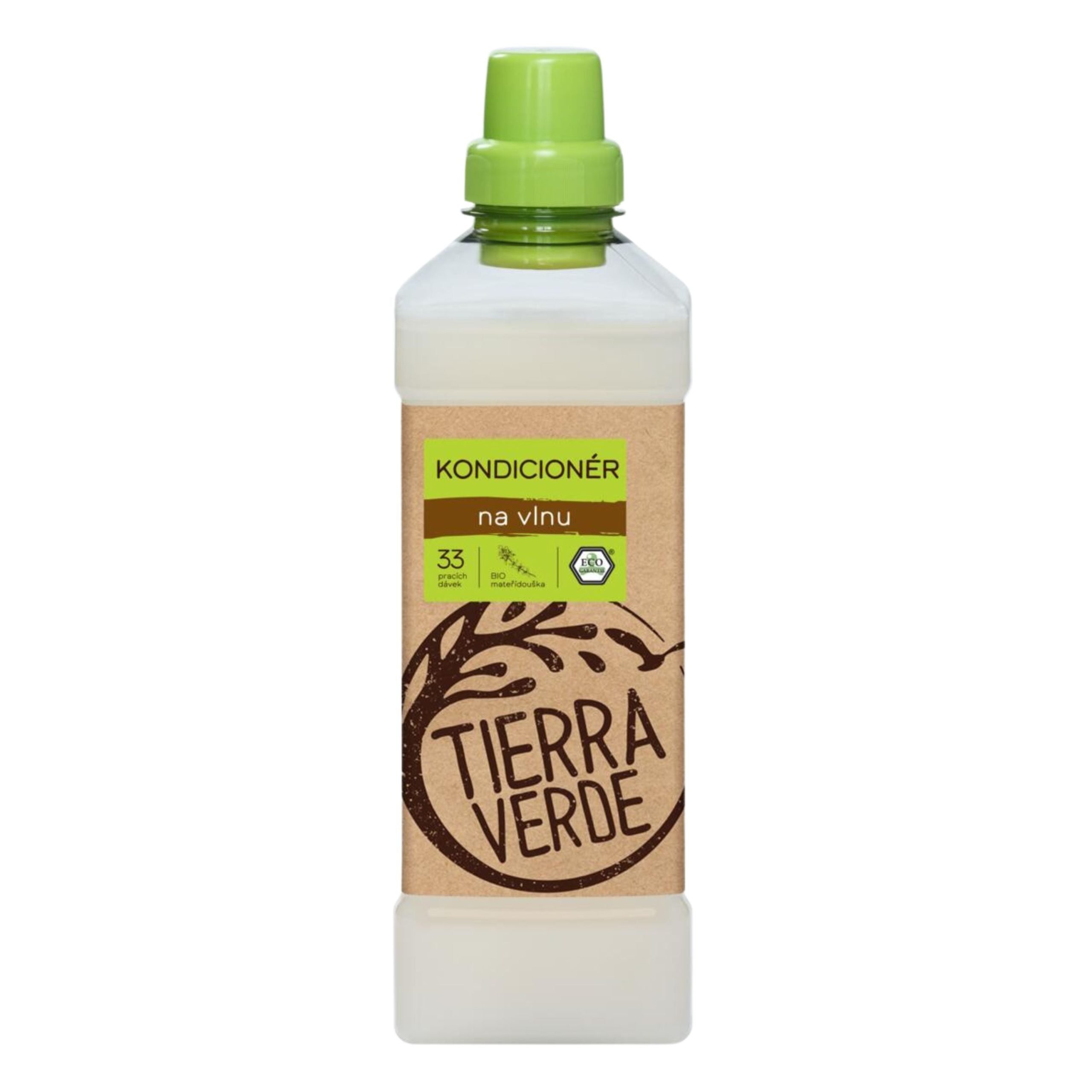 Tierra Verde Kondicionér na vlnu s vůní BIO mateřídoušky (1 l) - chrání jemná vlákna a omezuje plstnatění Tierra Verde