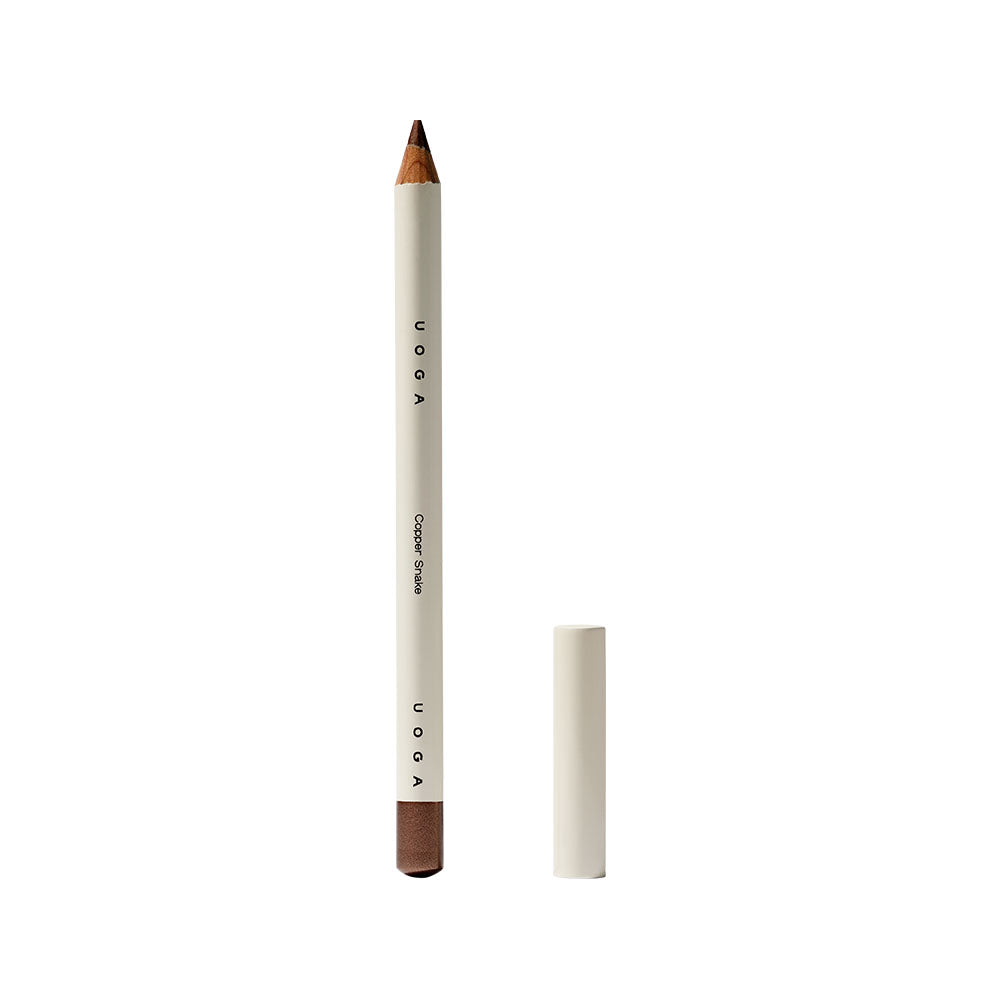 Uoga Uoga Měkká tužka na oči BIO - 852 Copper Snake - Světle hnědá perleťová - 4 odstíny pro každý look Uoga Uoga