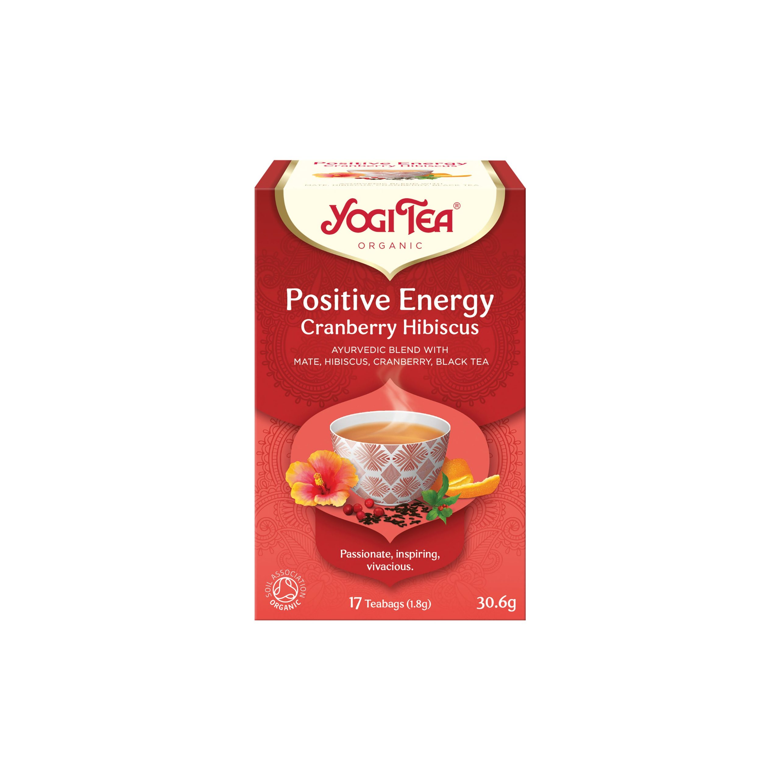 Yogi Čaj Pozitivní energie BIO - nálev. sáčky (17 x 1
