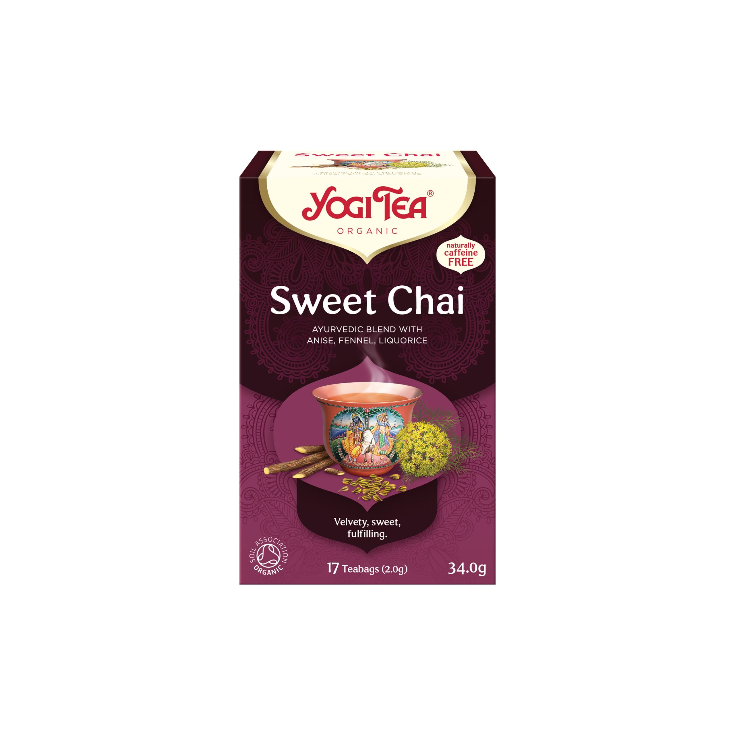 Yogi Sladký chai BIO - nálev. sáčky (17 x 2 g) Yogi