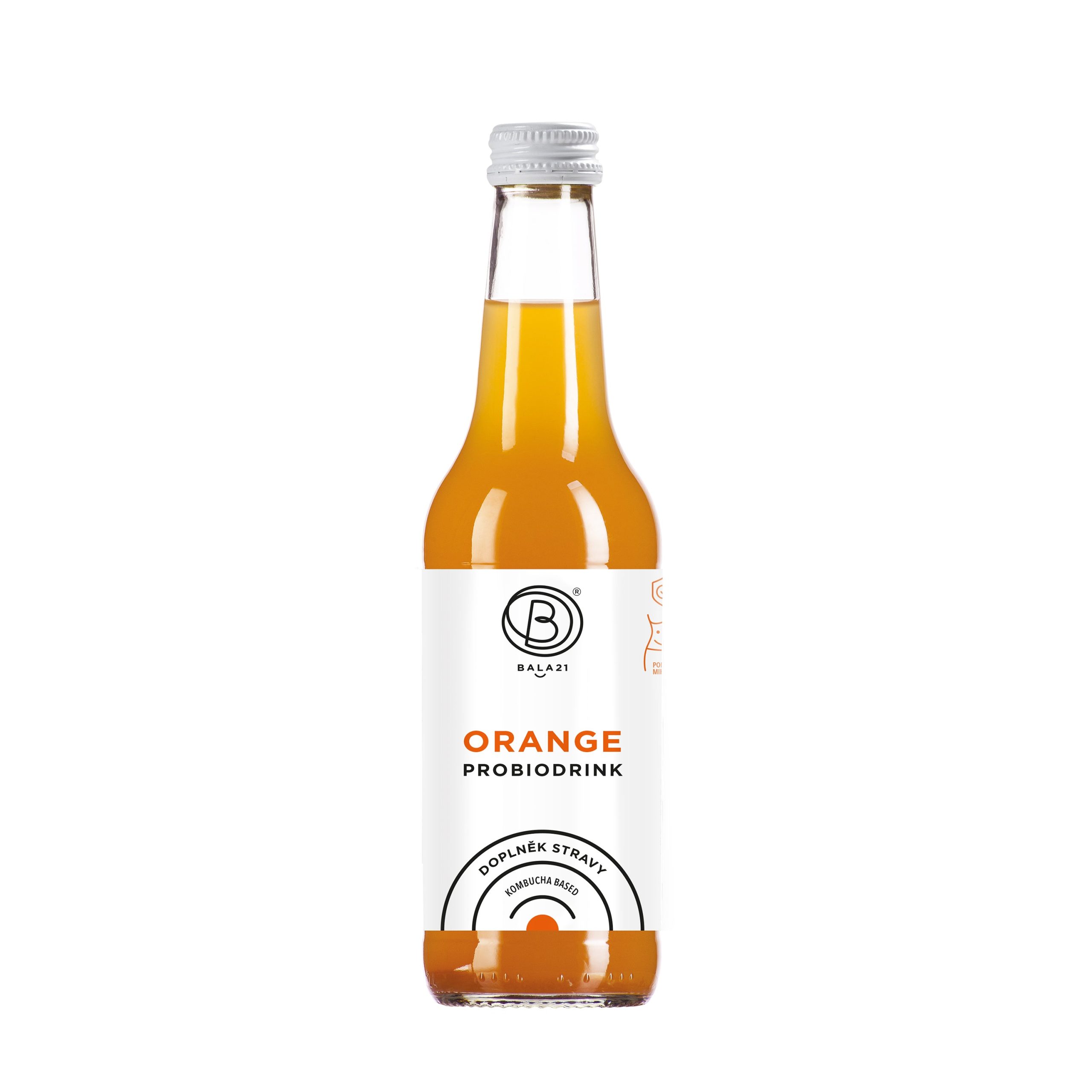 Bala21 Probiodrink Orange (330 ml) - bylinný pomeranč pro podporu zažívání Bala21