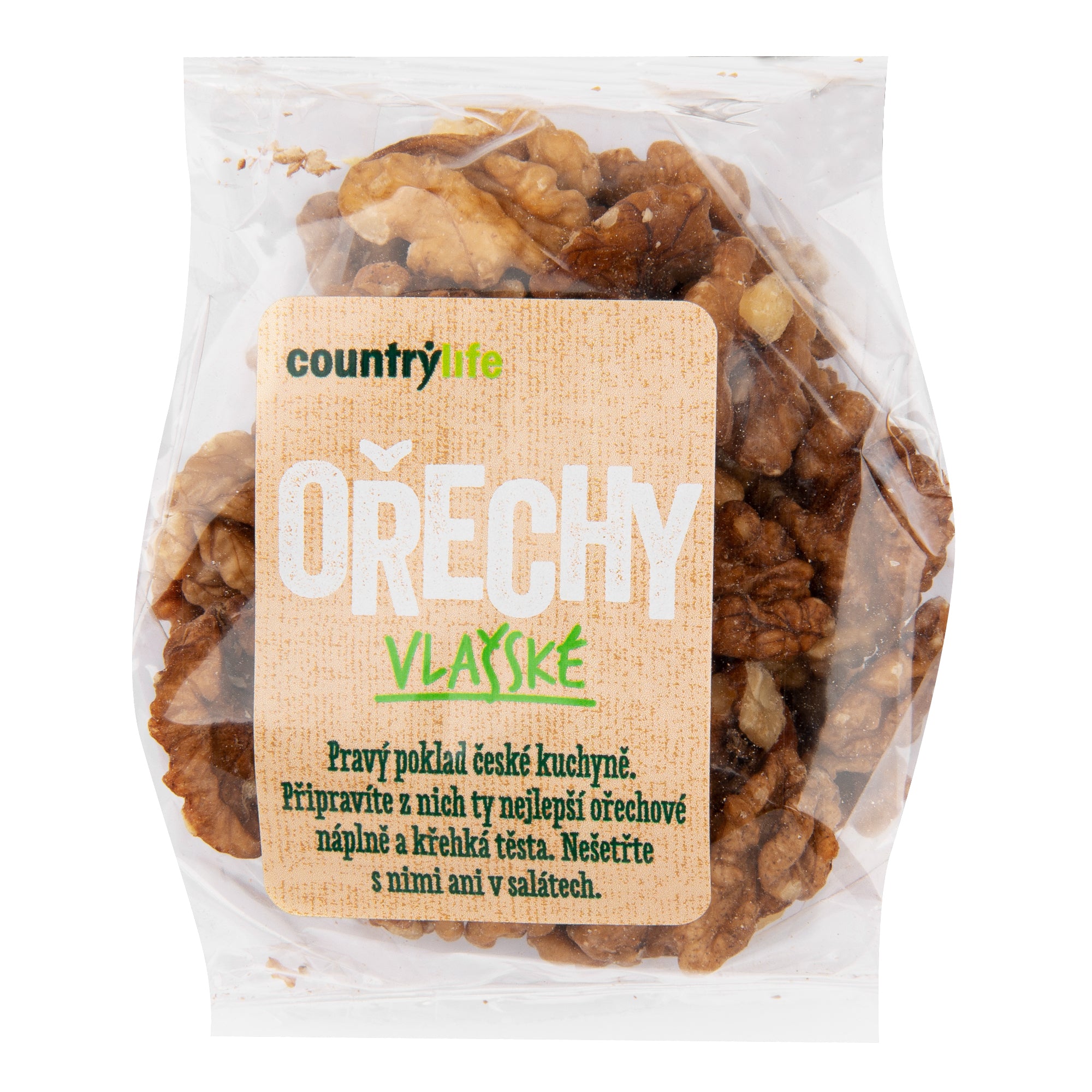 Country Life Vlašské ořechy (100 g) - nejoblíbenější oříšky nejen do náplní