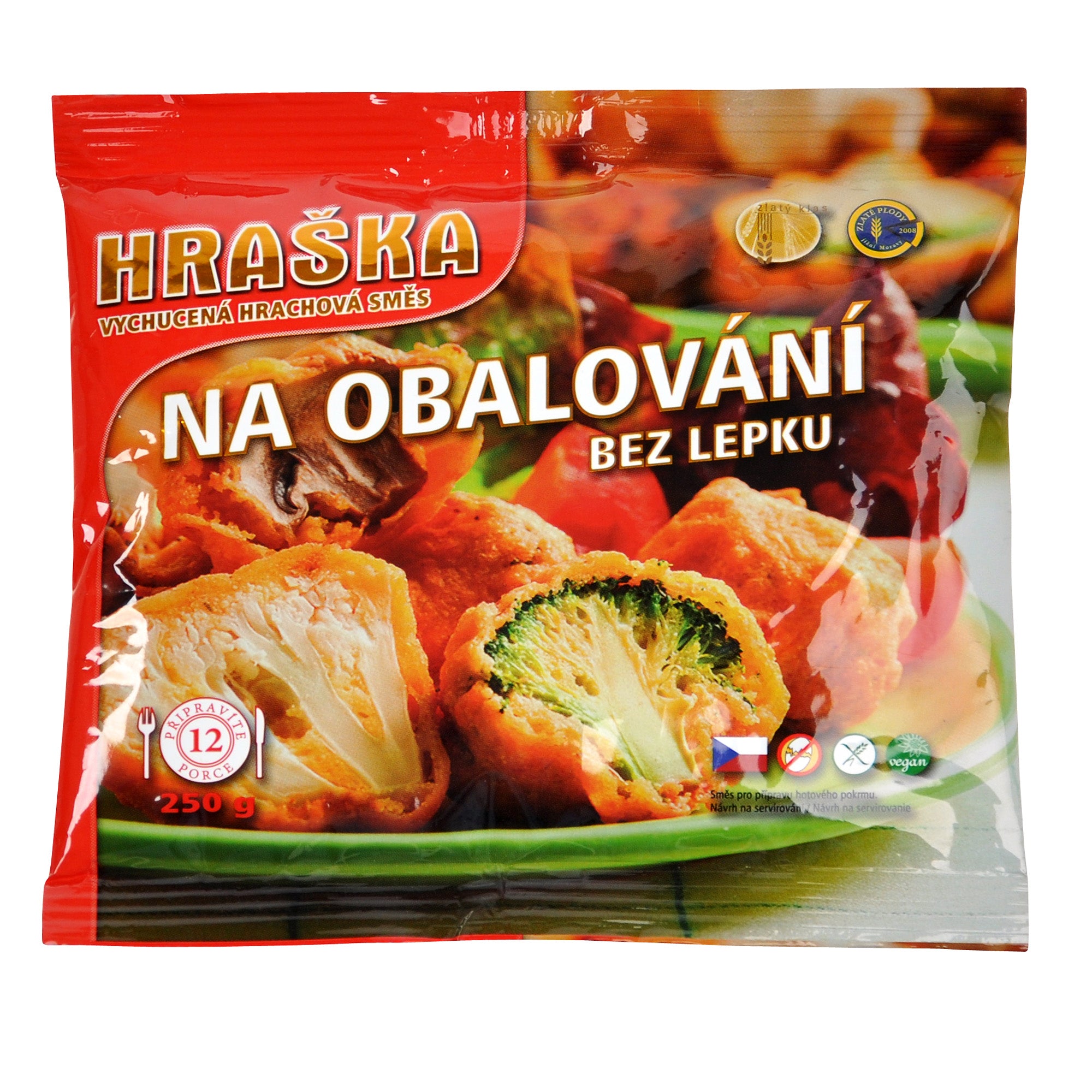 Hraška na obalování bezlepková 250 g   CERIA - jen s vodou na řízky i zeleninu Ceria
