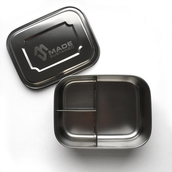 Made Sustained Trio svačinový box - M - střední - tři přihrádky na oběd i svačinu Made Sustained